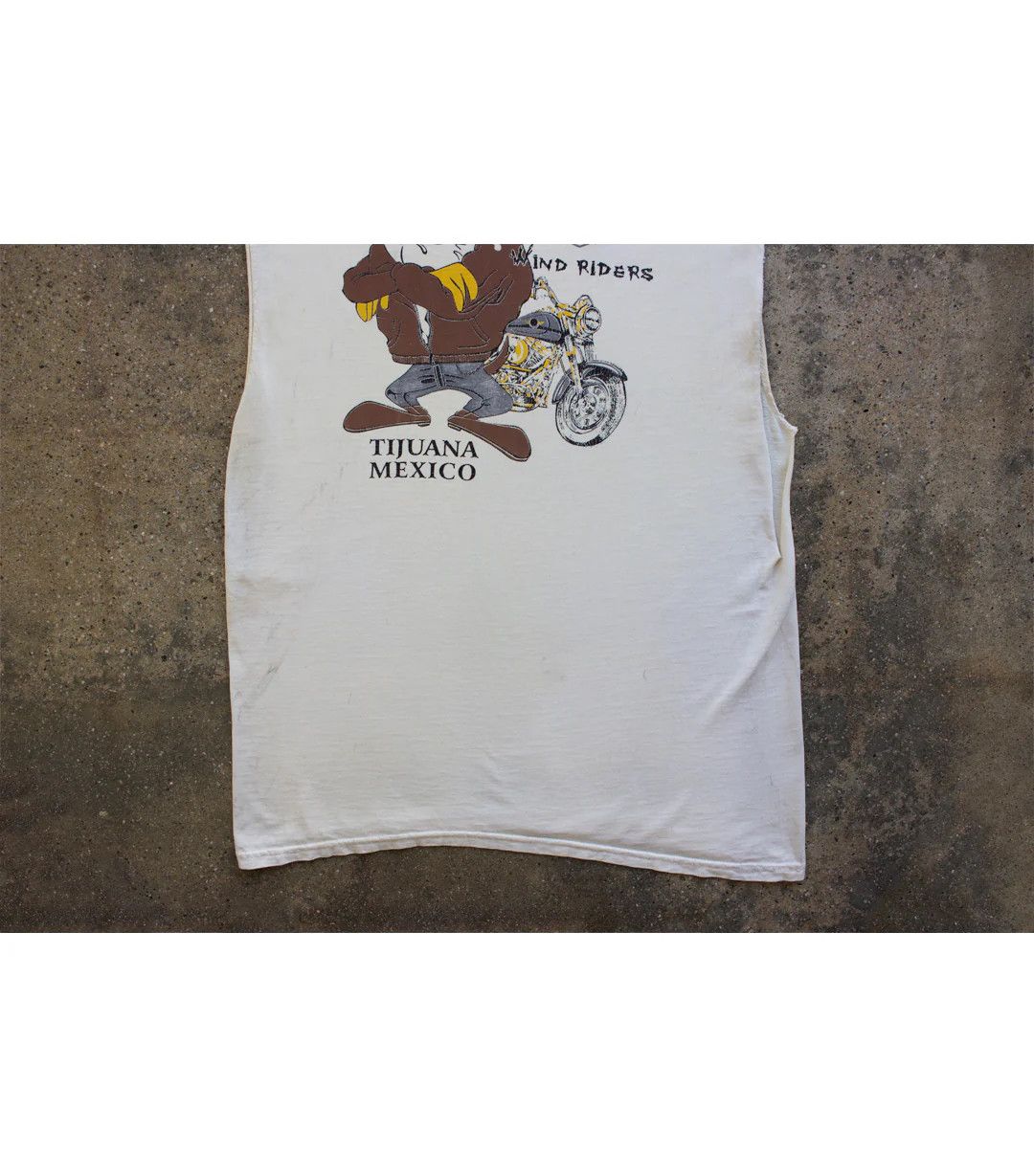 Vintage 90's Vintage Harley Davidson - Tijuana Sleeveless T-Shirt Size US XL / EU 56 / 4 - 8 Thumbnail