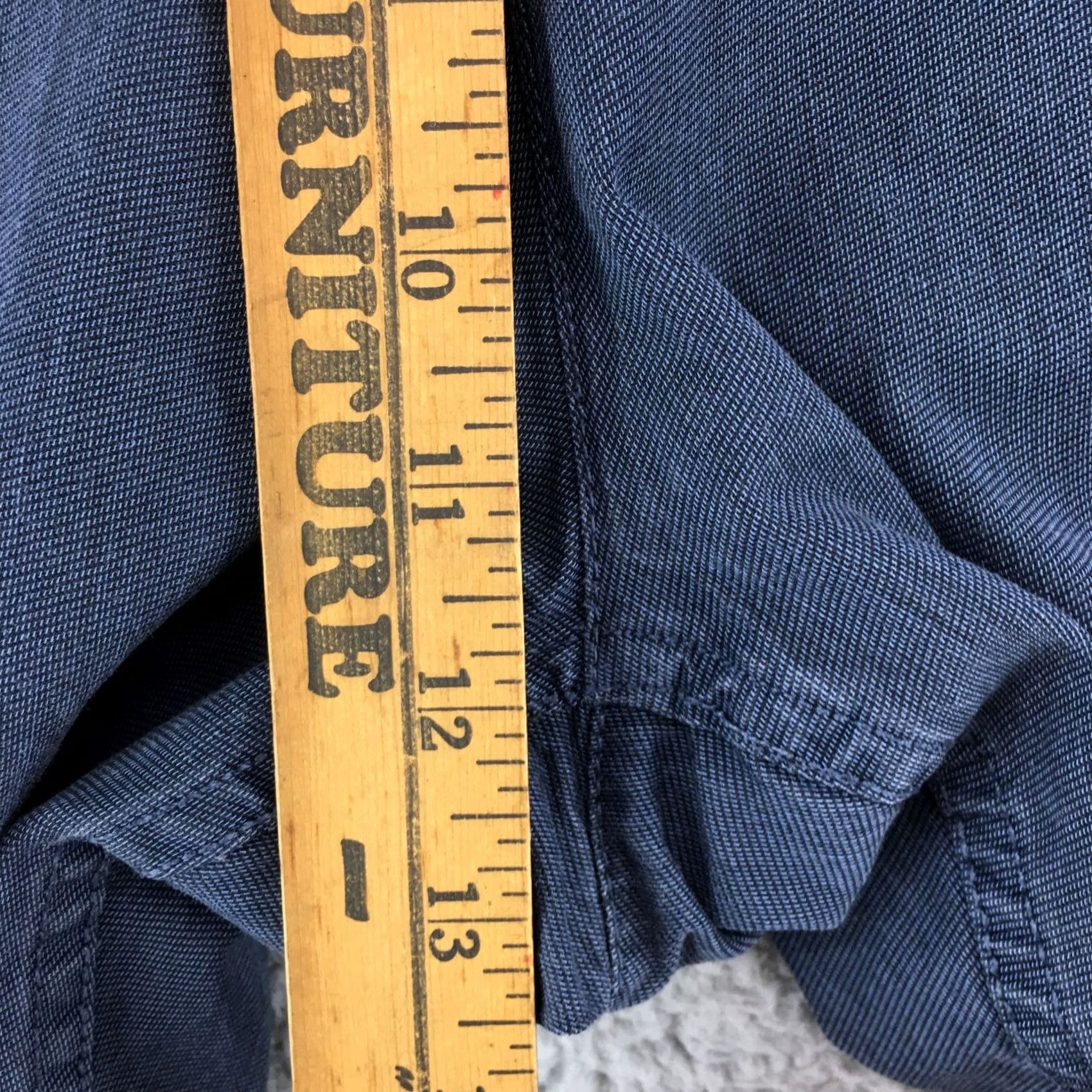 Calvin Klein Calvin Klein Straight Leg Pants Mens 40x30 Blue Flat Front Mid Rise Zip Fly Regular Fit Straight Leg Color Blue Men’s Pants Size 27" / US 4 / IT 40 - 6 Thumbnail