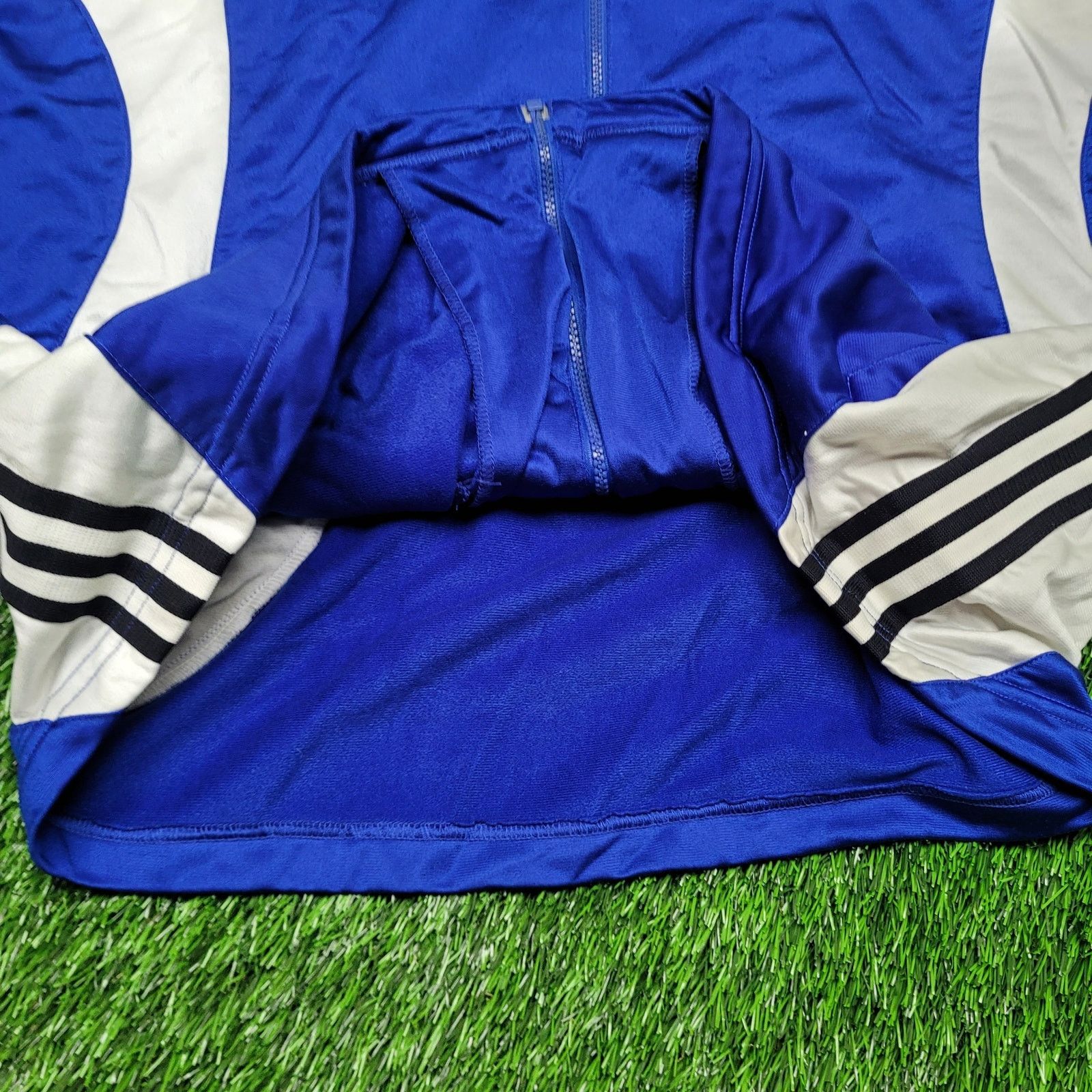 Adidas VTG Adidas Equipment Silver Tag Track Jacket XL Oversized Size US XL / EU 56 / 4 - 4 Thumbnail