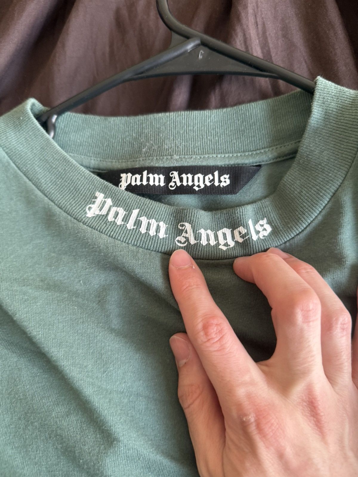 Palm Angels Palm Angels Mock Neck Logo Longsleeve Size US M / EU 48-50 / 2 - 2 Thumbnail