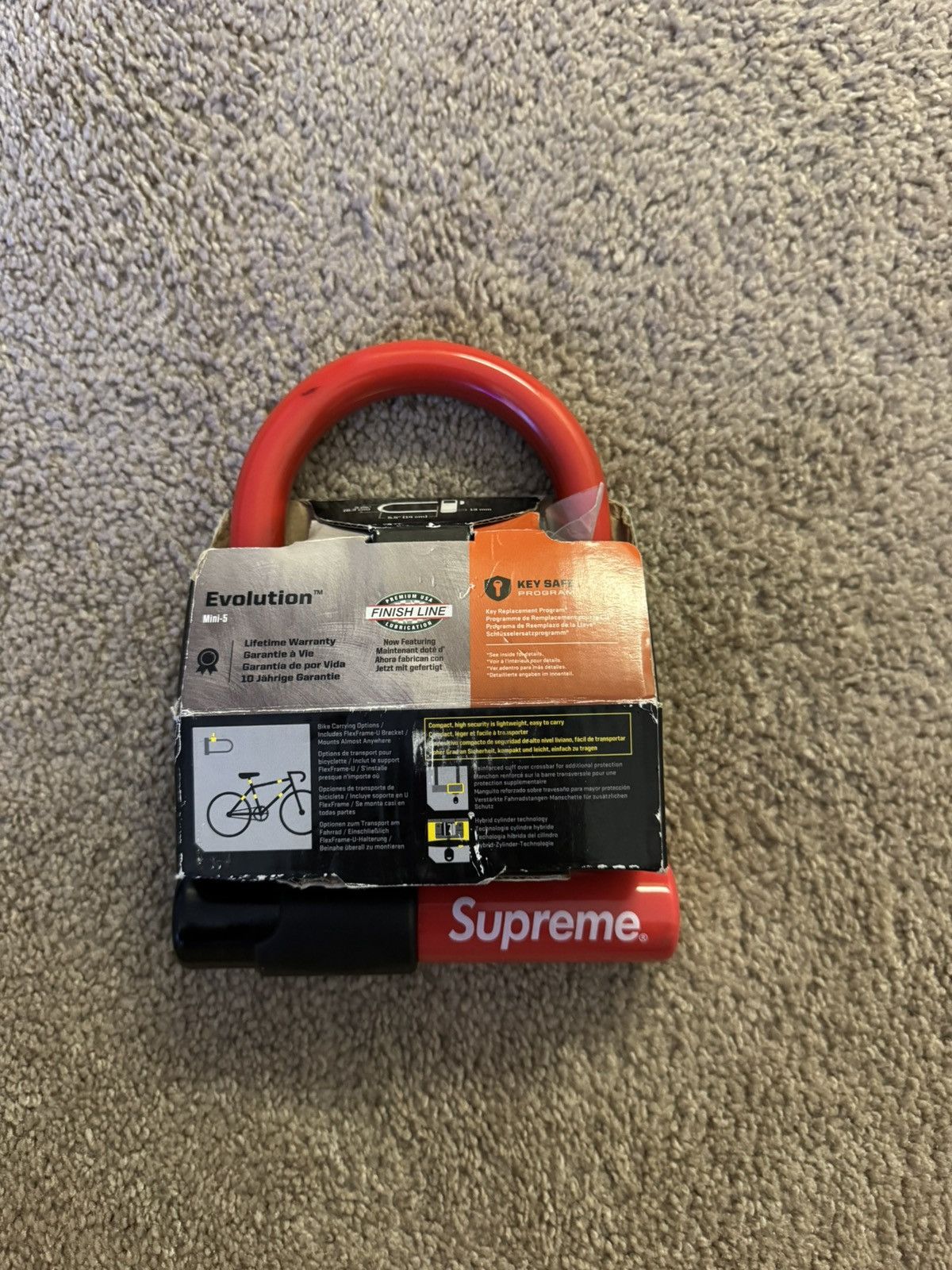 Supreme Supreme bicycle lock Size ONE SIZE - 2 Thumbnail