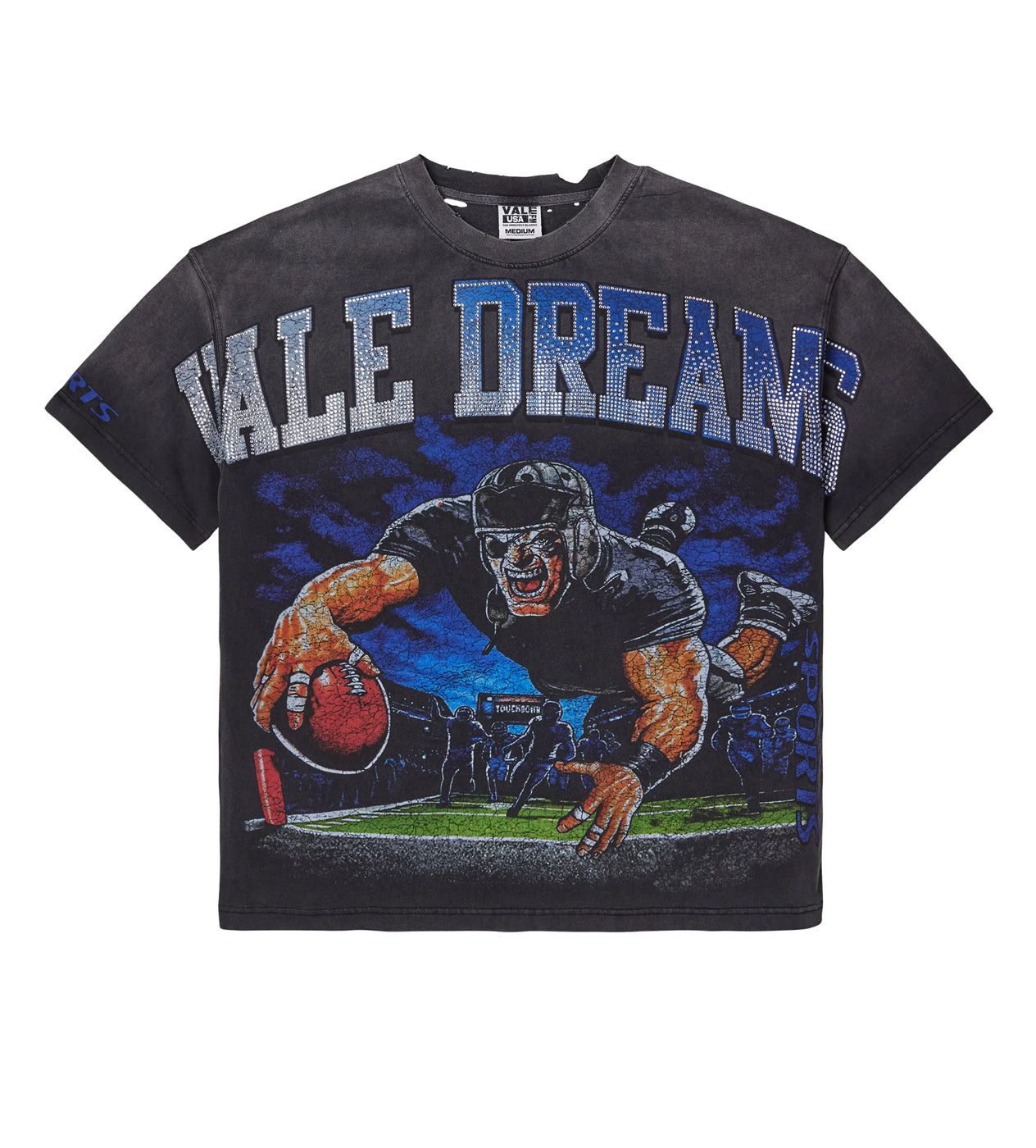 Vale Forever Gridiron Bling Tee Black Size US L / EU 52-54 / 3 - 1 Thumbnail