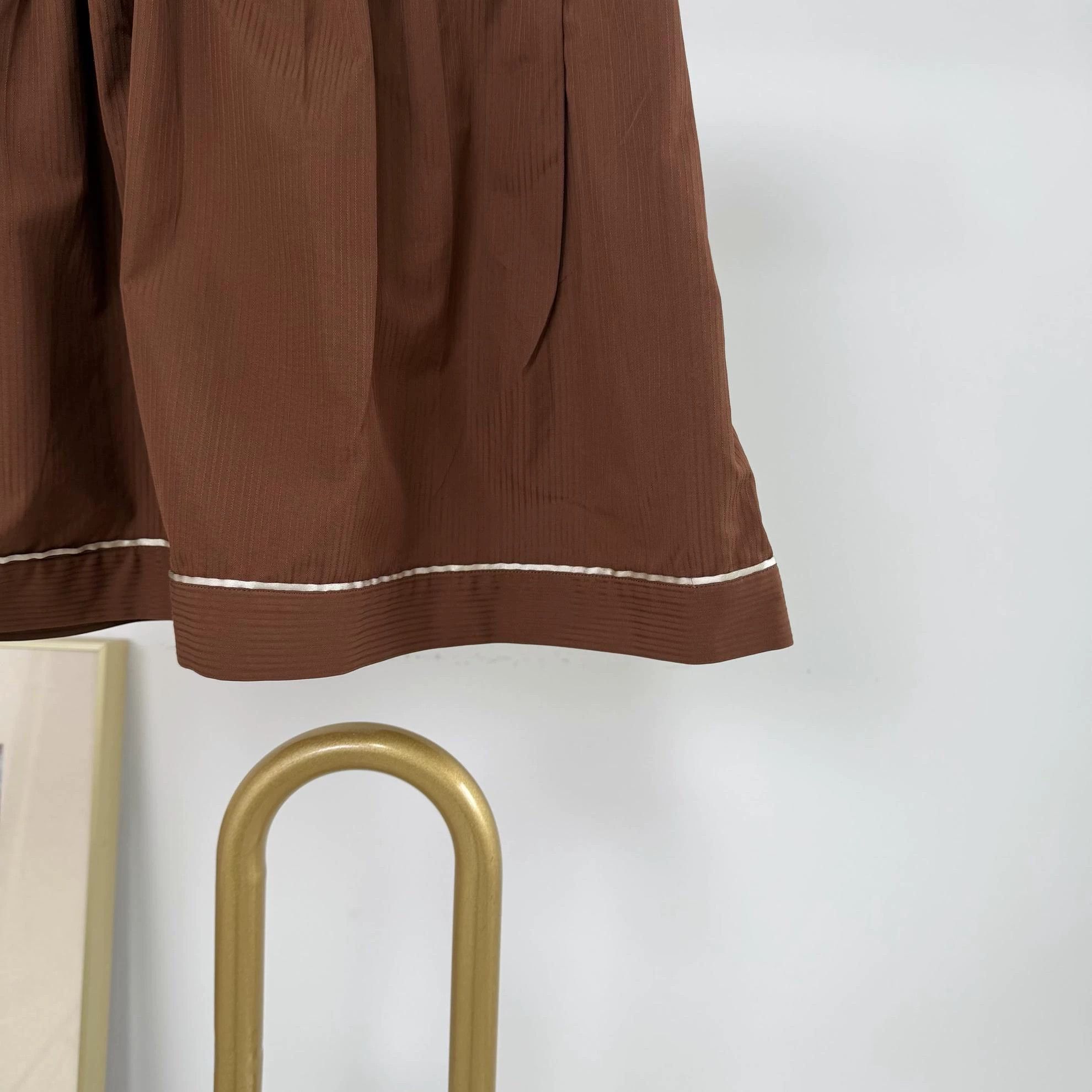 Prada Prada Deep Khaki Skirt 38 Size 26" / US 2 / IT 38 - 5 Thumbnail