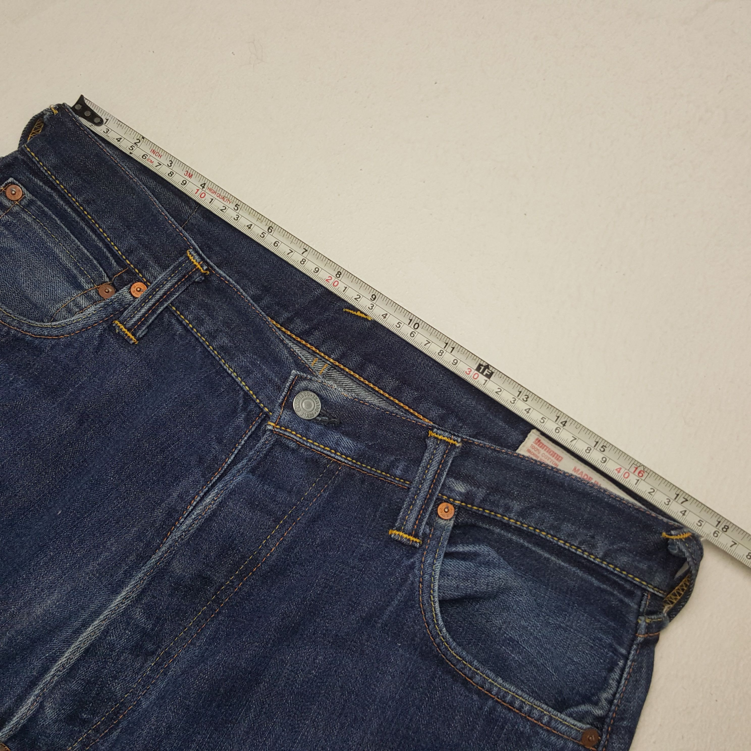 Evisu Vintage Evisu Japanese Brand Daicock Custom Art Denim Jeans Size US 35 - 9 Thumbnail