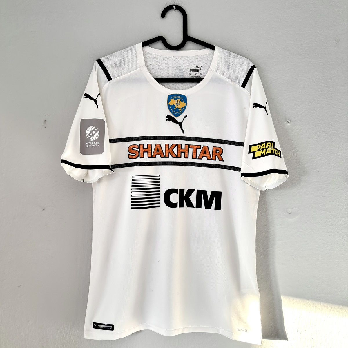 Puma 2021 2022 GAME ISSUE Shakhtar Mudryk Puma Away Soccer Jersey Size US M / EU 48-50 / 2 - 4 Thumbnail