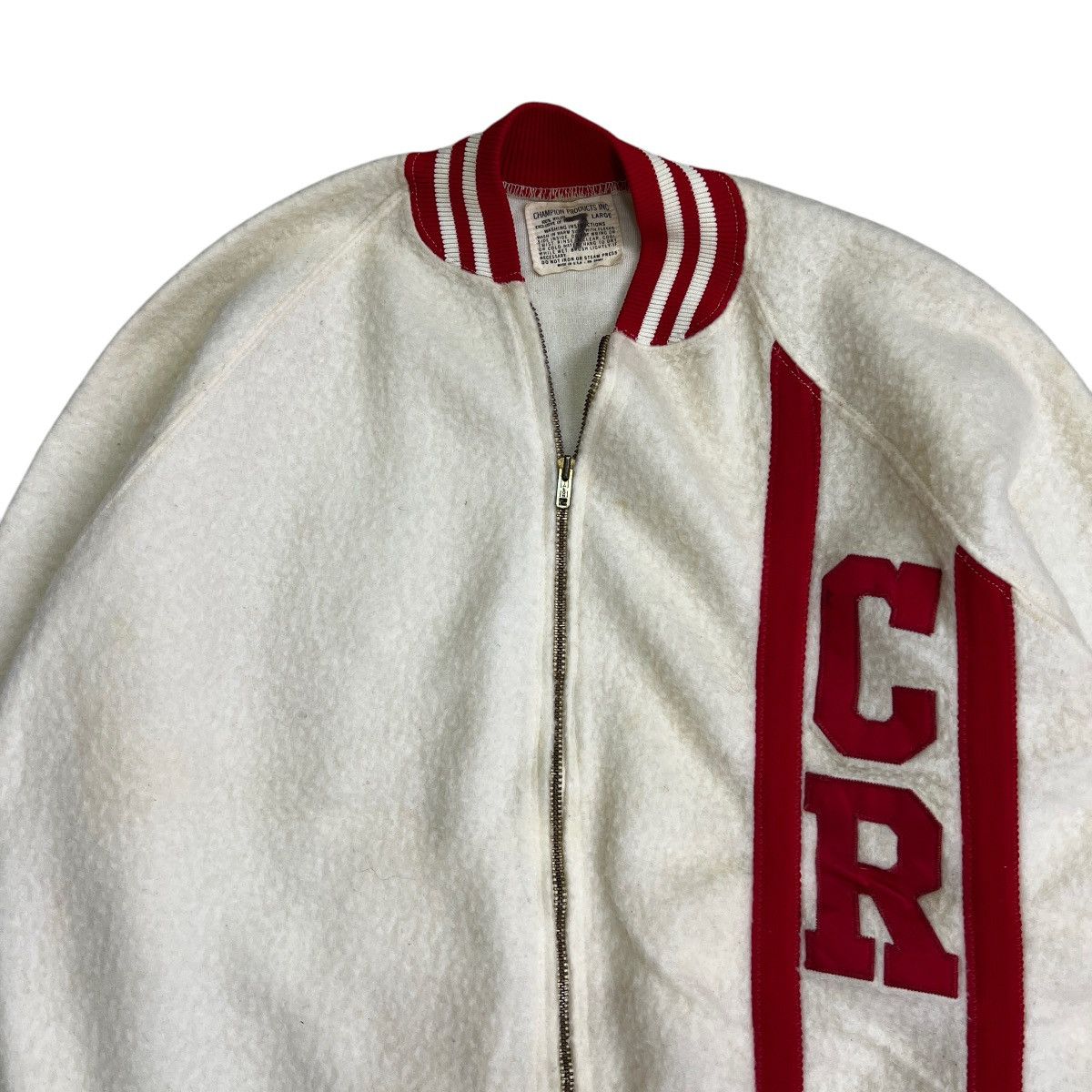 Champion 🔥 50s VINTAGE CHAMPION FLEECE SPORT BOMBER JACKET Size US L / EU 52-54 / 3 - 4 Thumbnail