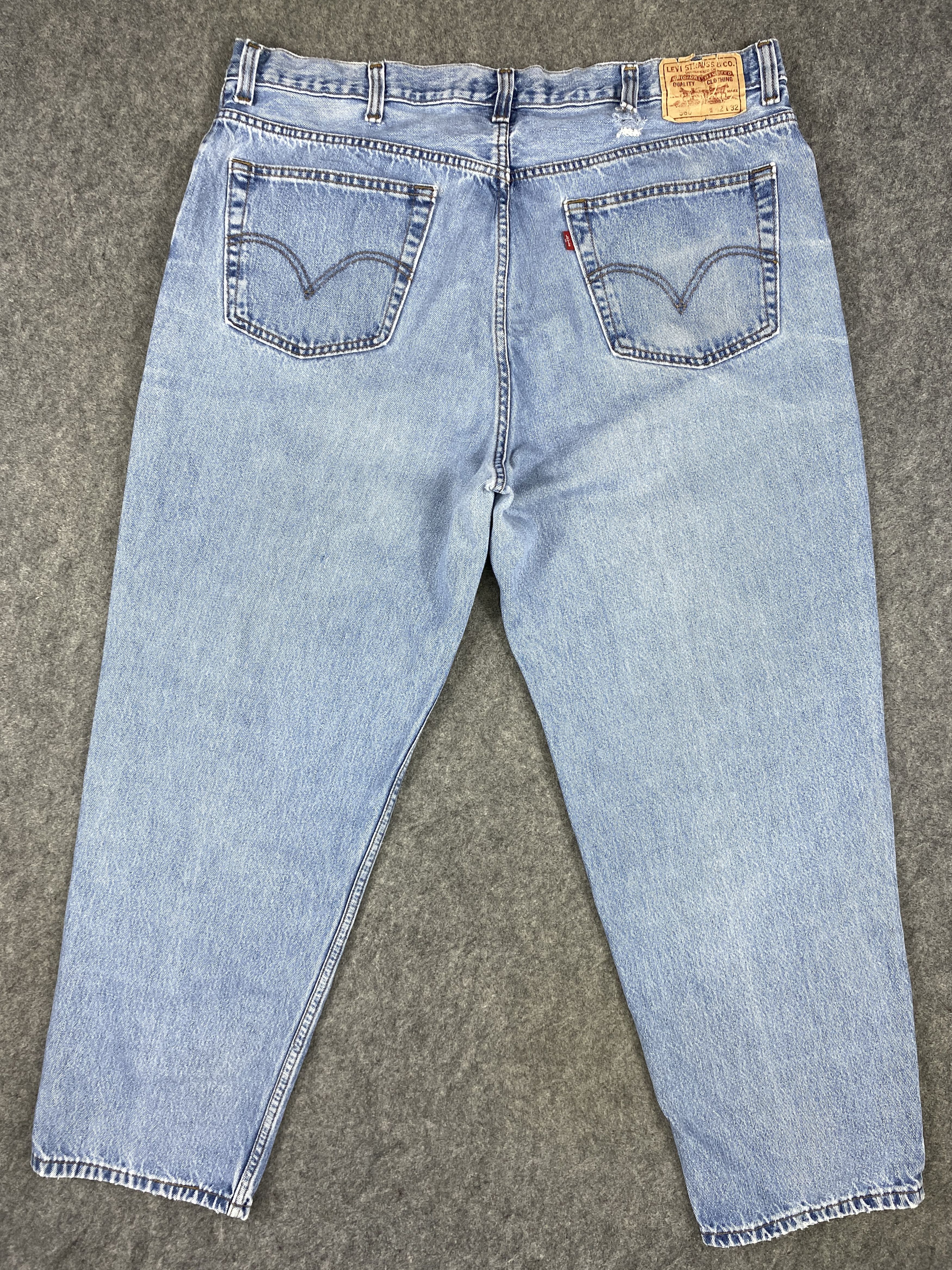 Levi's Mid Blue Levi's 560 Jeans 41x30 Denim -JN1404 Size US 41 - 2 Thumbnail