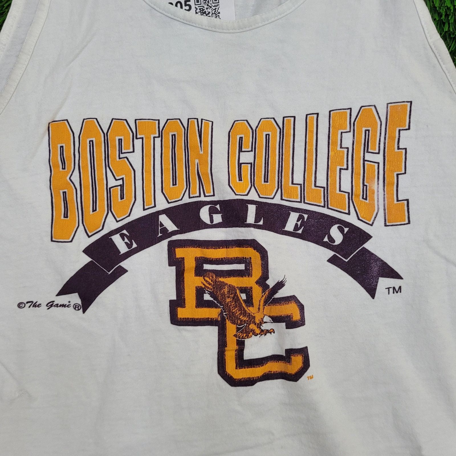 The Game Vintage Boston College Eagles Tank-Top Large 22x25 Crop USA Size US L / EU 52-54 / 3 - 8 Thumbnail