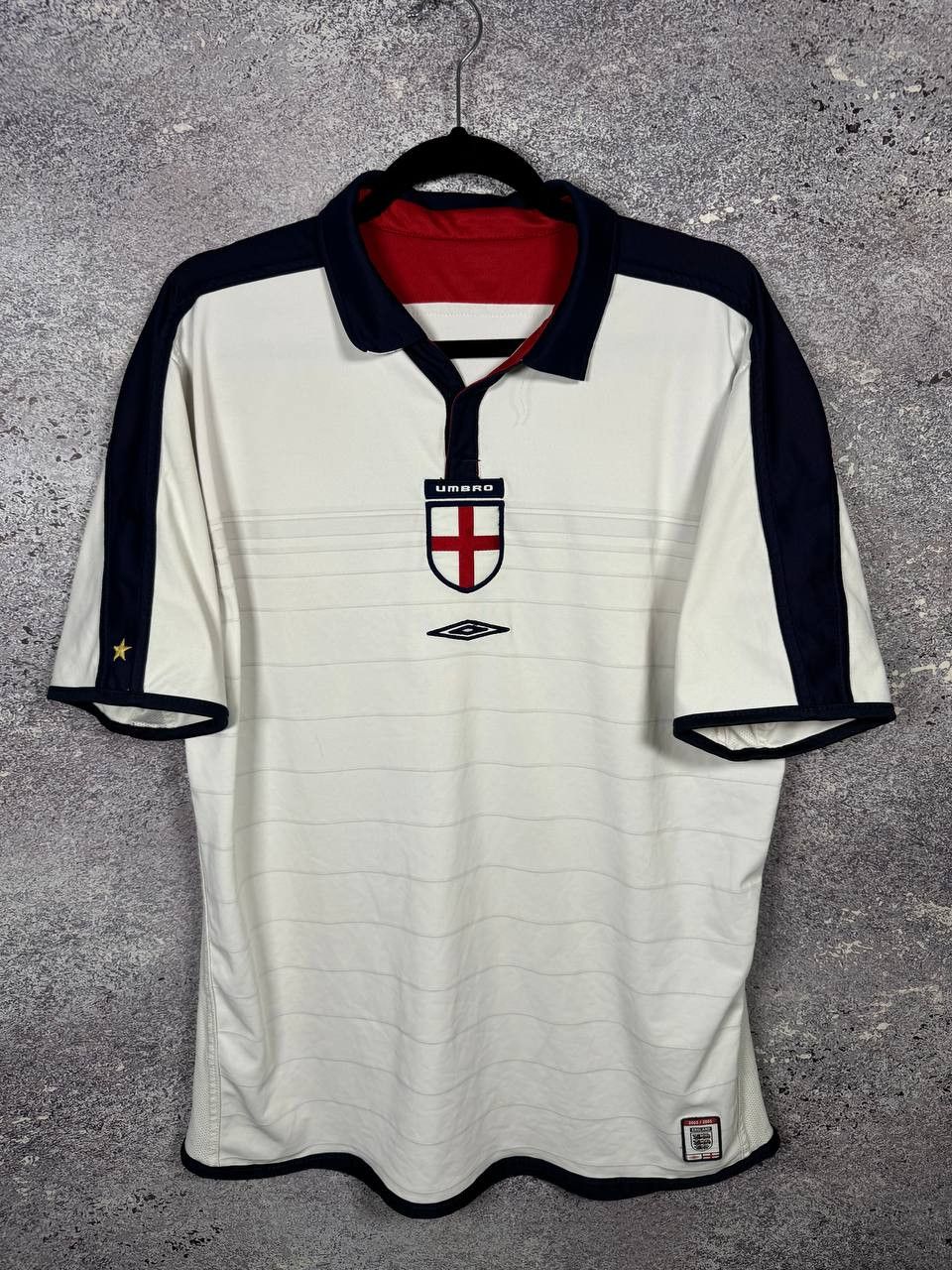Umbro England National Team 2003 Umbro Soccer Jersey Large Size US L / EU 52-54 / 3 - 5 Thumbnail