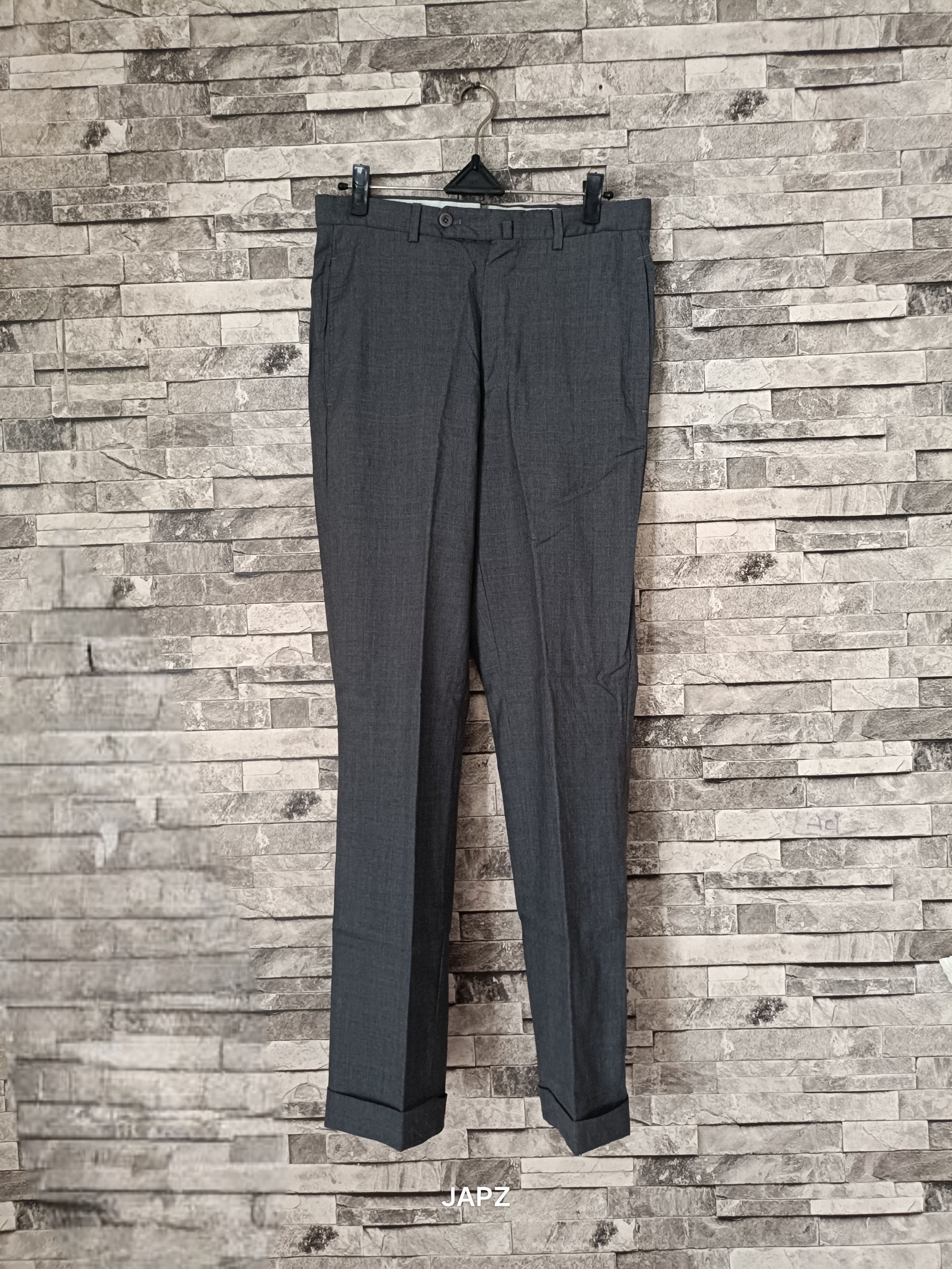Incotex Incotex Venezia wool slim fit tuxedo trousers preppy style Size US 28 / EU 44 - 3 Thumbnail
