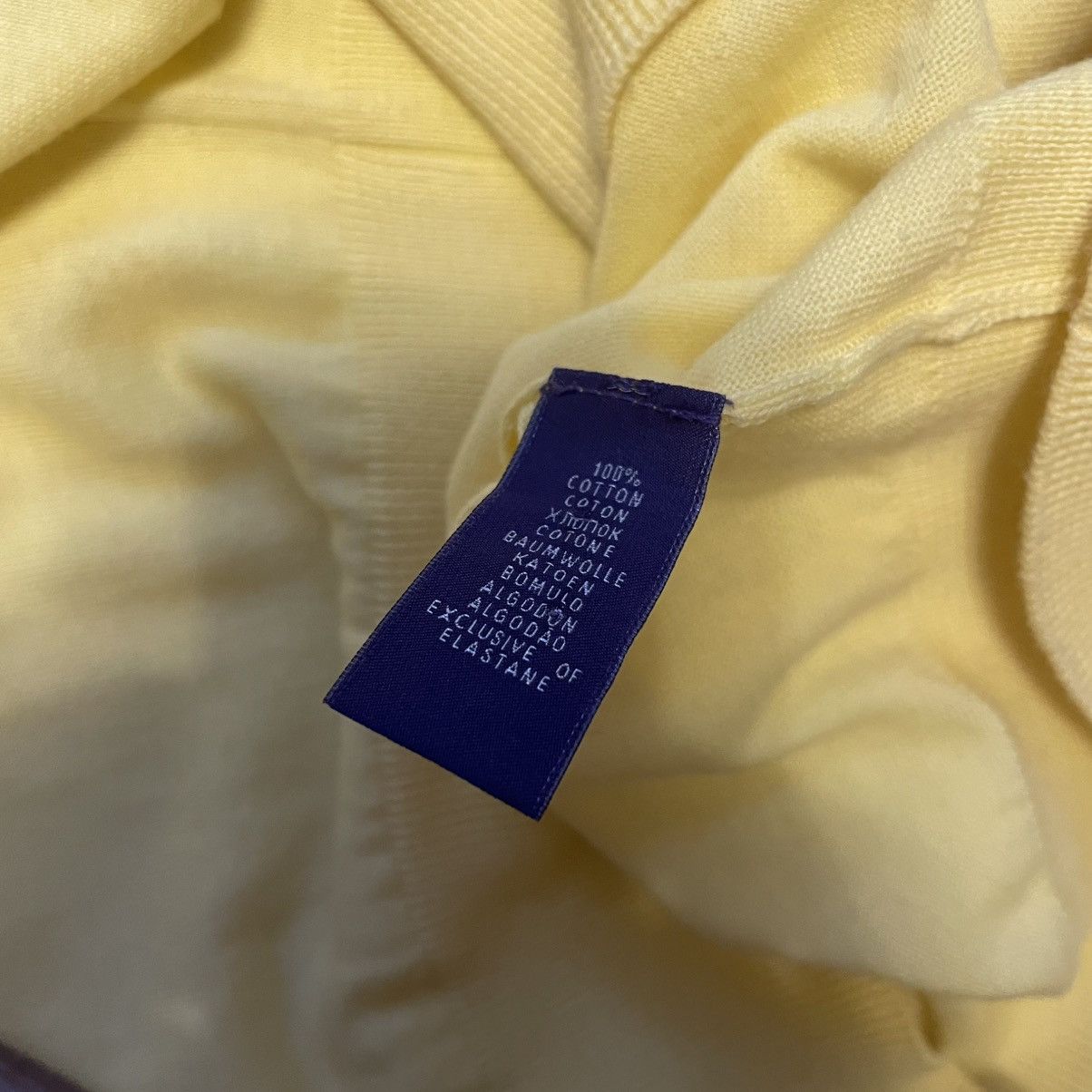 Ralph Lauren Purple Label Ralph Lauren Purple Label Yellow Polo Sweater Size US M / EU 48-50 / 2 - 11 Thumbnail