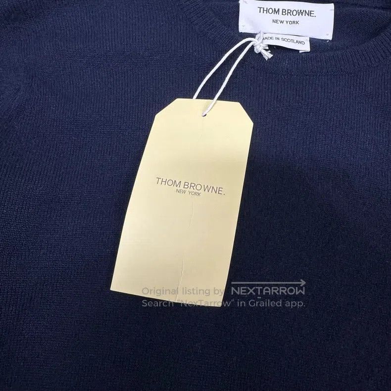 Thom Browne Thom Browne Classic four-striped wool knit sweater Size US XS / EU 42 / 0 - 5 Thumbnail