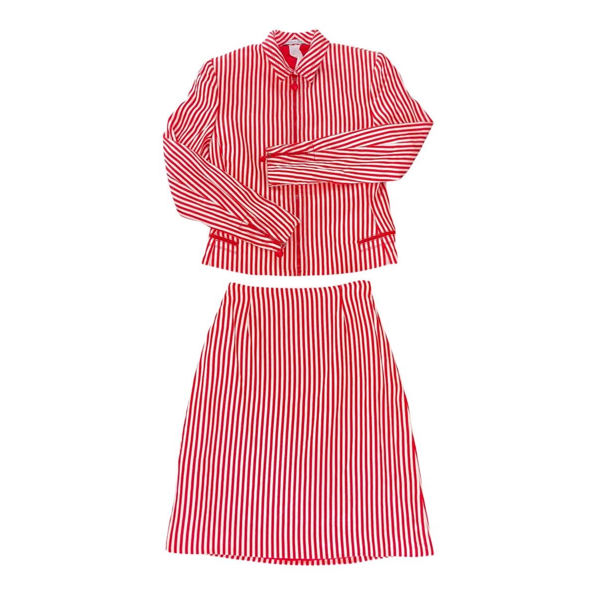 Versace Jeans Couture 1996 Vintage Versace Couture Silk Set Size XS / US 0-2 / IT 36-38 - 1 Thumbnail