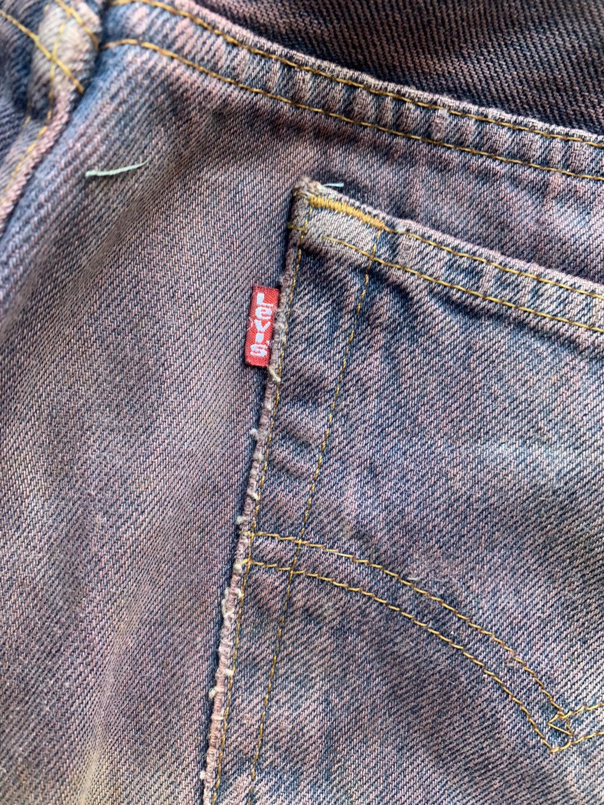 Japanese Brand × Levi's × Sonic Lab Very Rare ✨ Levi’s x Soniclab Rebuild Hybrid Denim.NiceColor Size US 33 - 8 Thumbnail