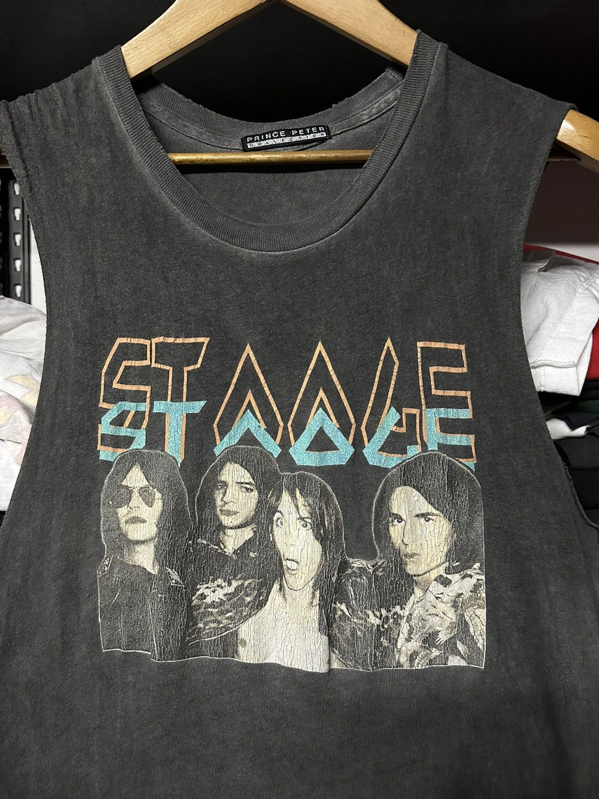 Band Tees × Vintage Vintage Stooge Iggy Pop By Prince Peter Collection Concert T Size US M / EU 48-50 / 2 - 2 Thumbnail