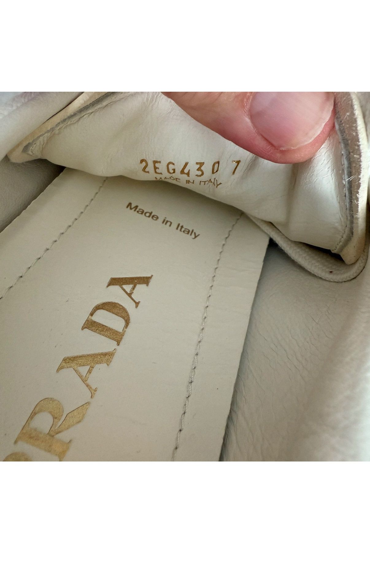 Prada Leather Torpedo Sneakers Size US 7 / EU 40 - 6 Thumbnail