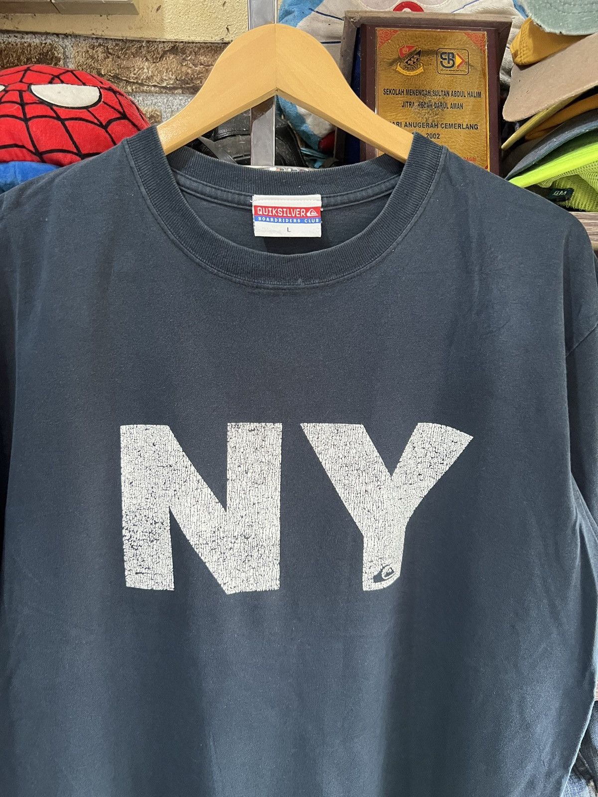 Quiksilver 🔥Made in Usa Vintage Quiksilver NY Tee Size US L / EU 52-54 / 3 - 4 Thumbnail