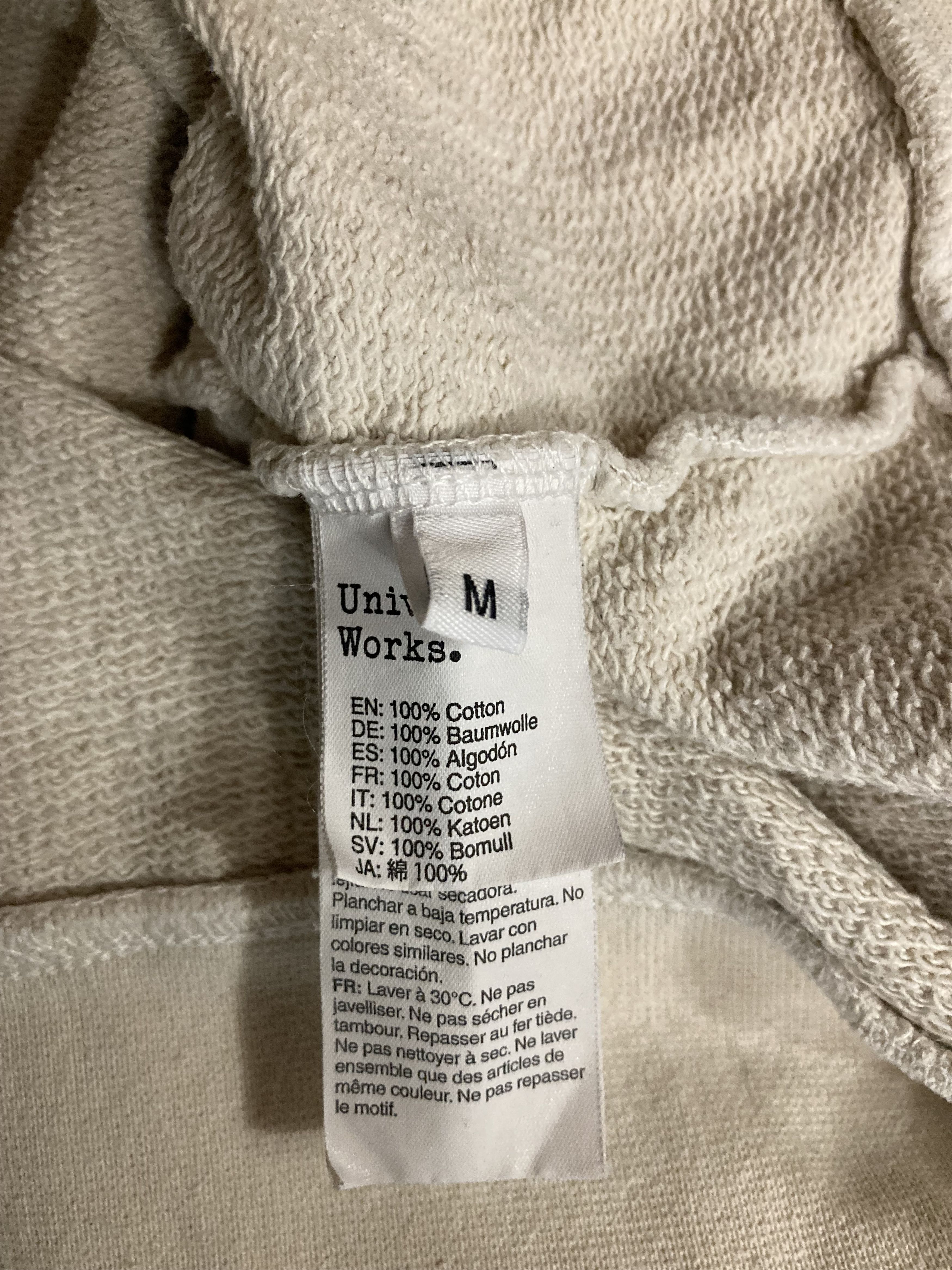 Universal Works Universal Works Crewneck Sand Sweatshirt Size US M / EU 48-50 / 2 - 9 Thumbnail
