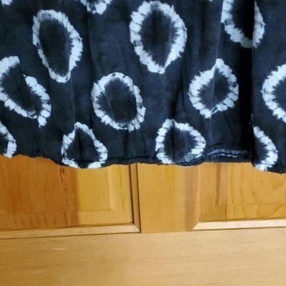Michael Kors Michael Kors Tye Dyed Black & White Pullover Sz. S Blouse Tu Size S / US 4 / IT 40 - 4 Thumbnail