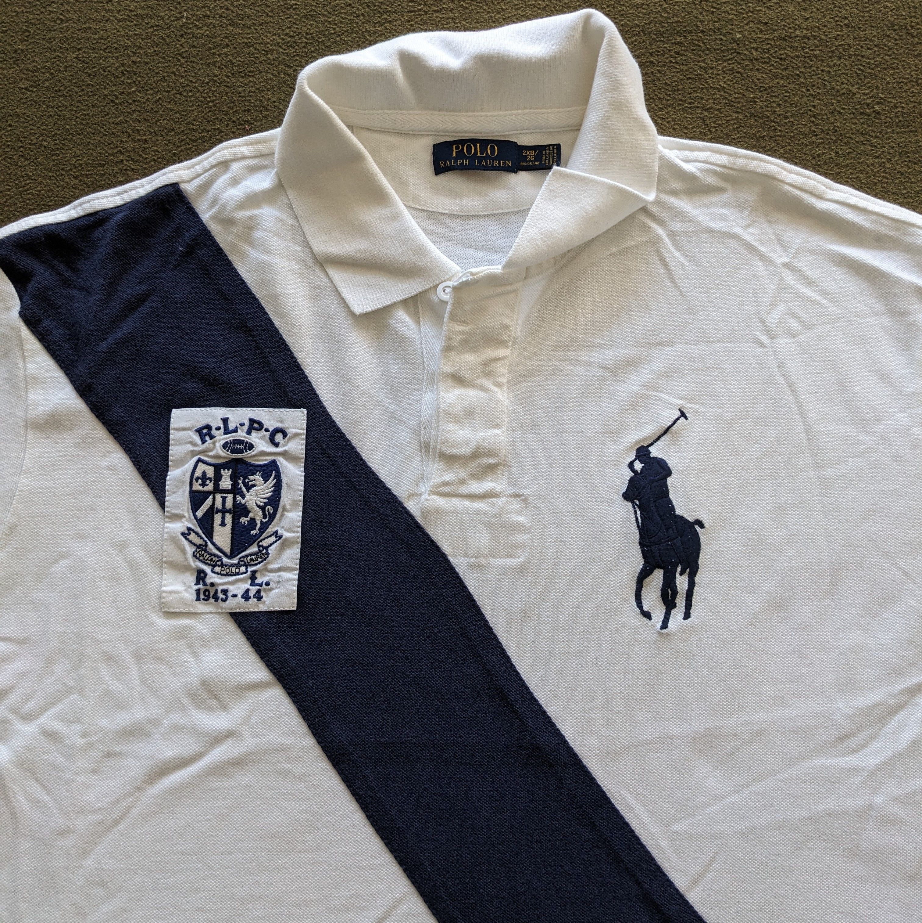 Polo Ralph Lauren Vintage POLO Ralph Lauren Luxury Brand Shirts Size US XXL / EU 58 / 5 - 2 Thumbnail