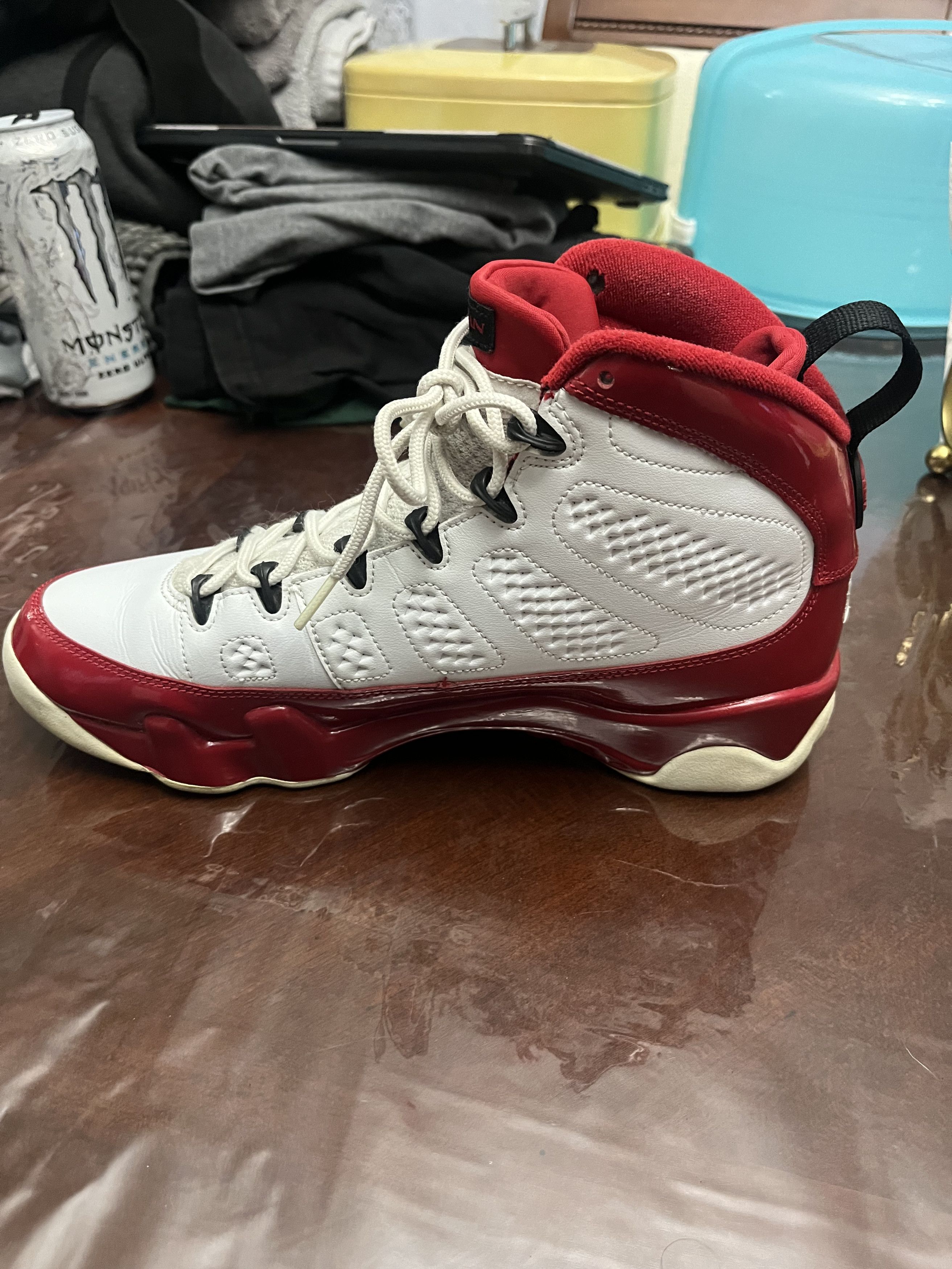 Jordan Brand Air Jordan 9 Cherry Red Size US 10 / EU 43 - 4 Thumbnail