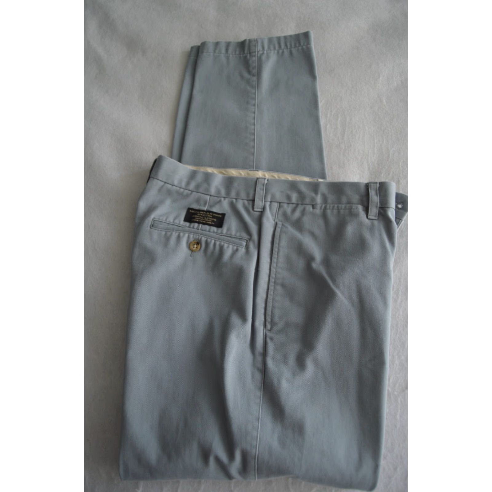 Banana Republic Banana Republic Original Chino Pants 32/33 Blue Mens Size US 32 / EU 48 - 4 Thumbnail