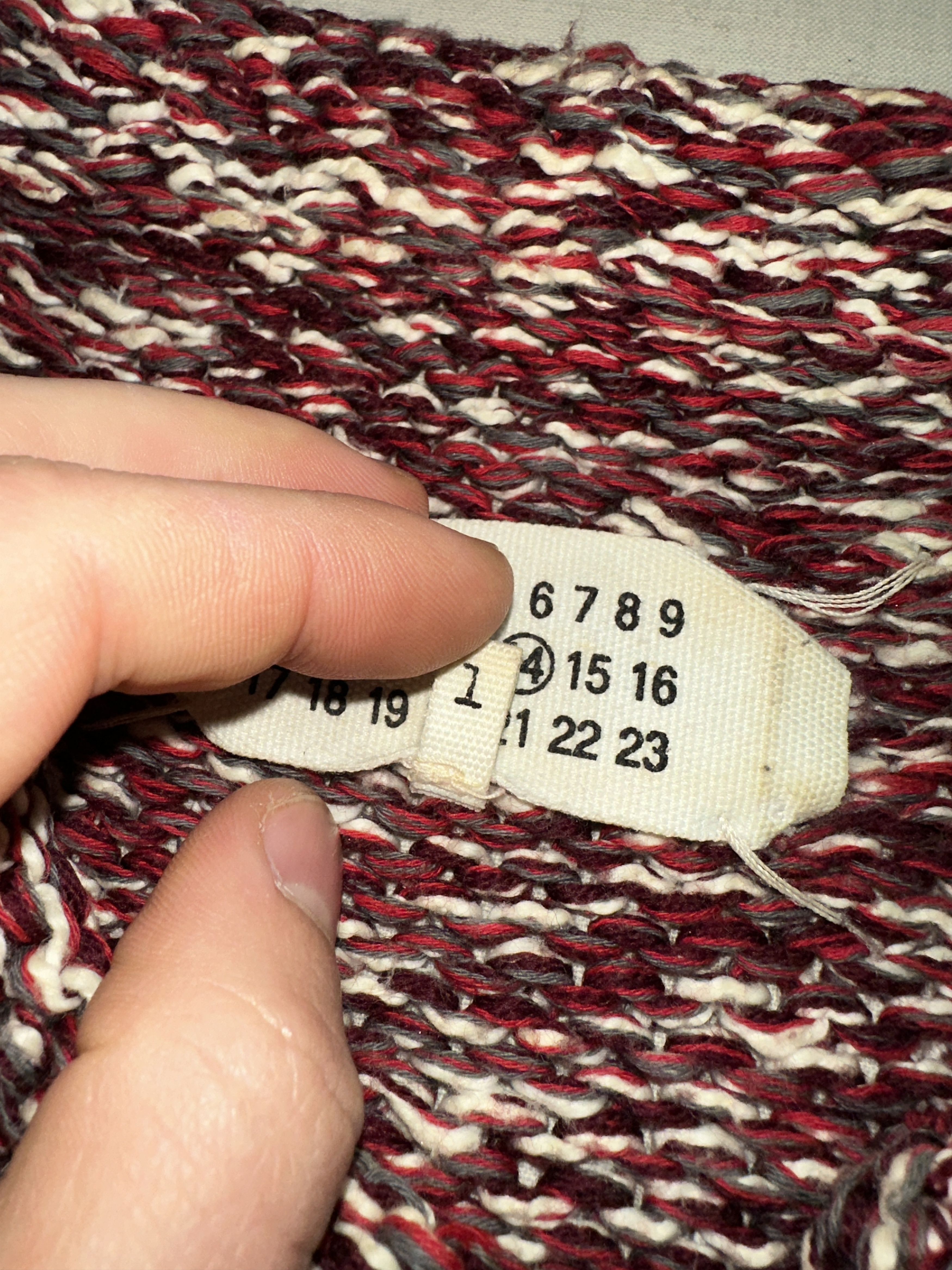 Maison Margiela Maison Margiela 14 Chunky Cotton Wool Knit Oversize Size L Size US L / EU 52-54 / 3 - 16 Thumbnail