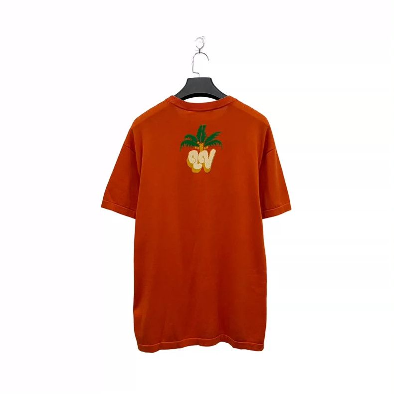 Louis Vuitton Louis Vuitton Orange coconut knitted short sleeve Size US M / EU 48-50 / 2 - 4 Thumbnail