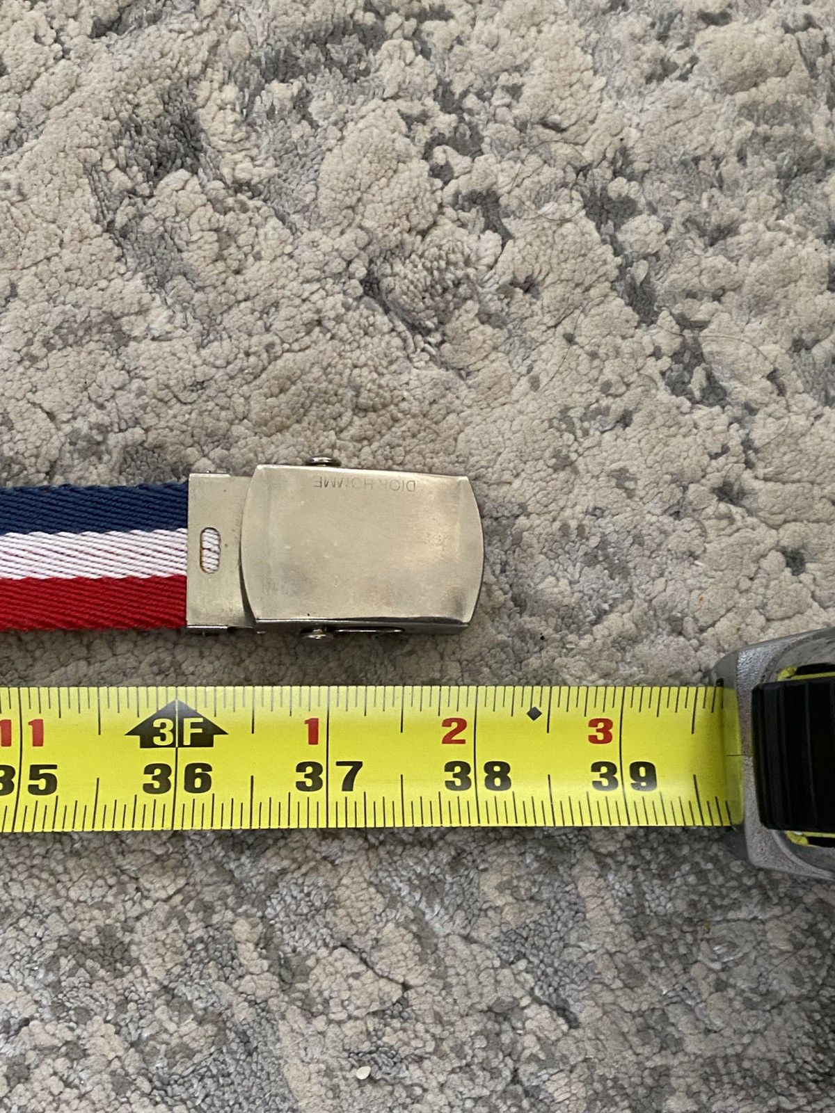Dior Tricolor Canvas Belt - Rollercoaster Buckle Size ONE SIZE - 6 Thumbnail
