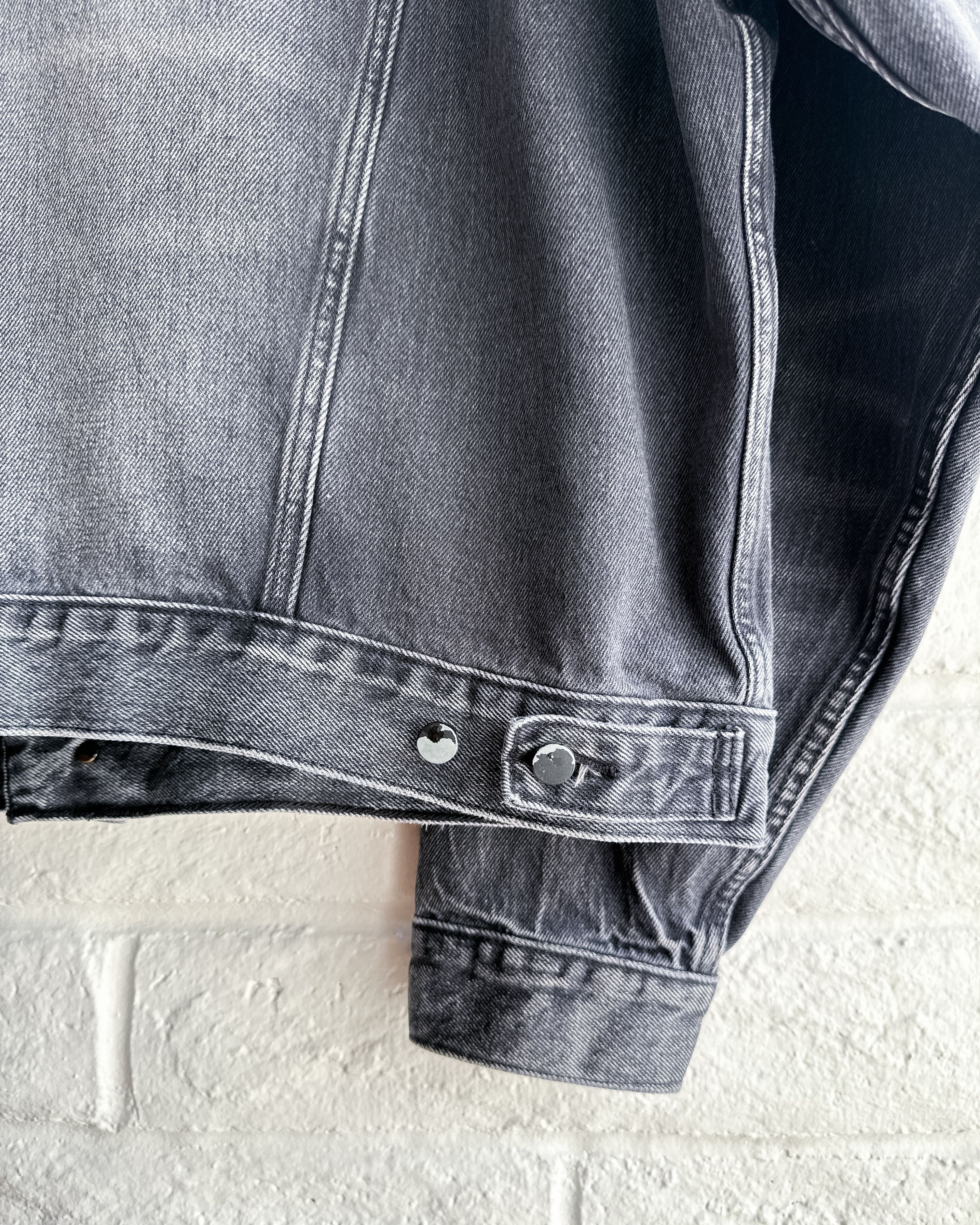 Essentials Fear Of God Essentials Black Wash Denim Trucker Jacket M Size US M / EU 48-50 / 2 - 7 Thumbnail
