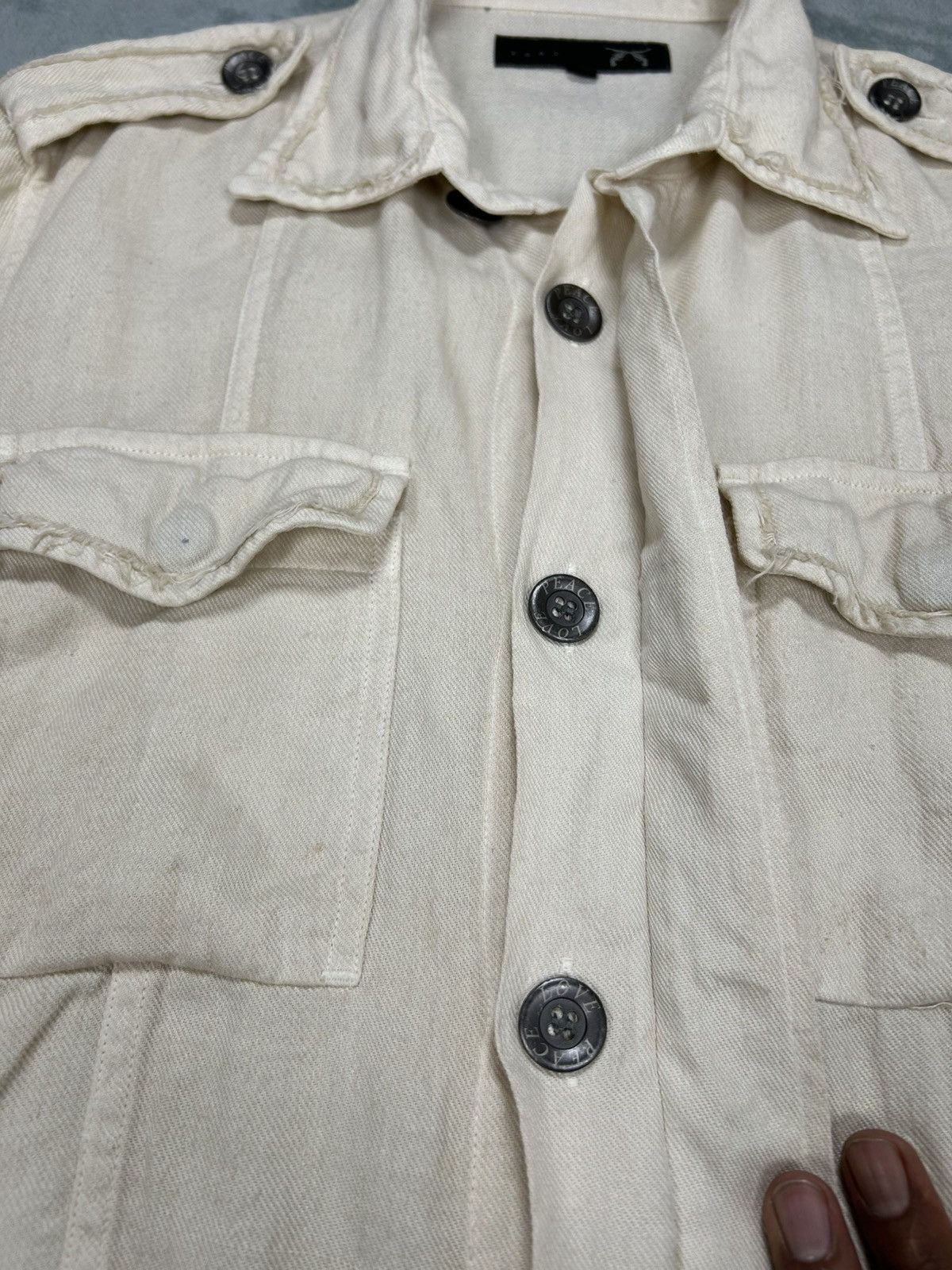 Roar Roar Linen Button Shirt Size US S / EU 44-46 / 1 - 4 Thumbnail