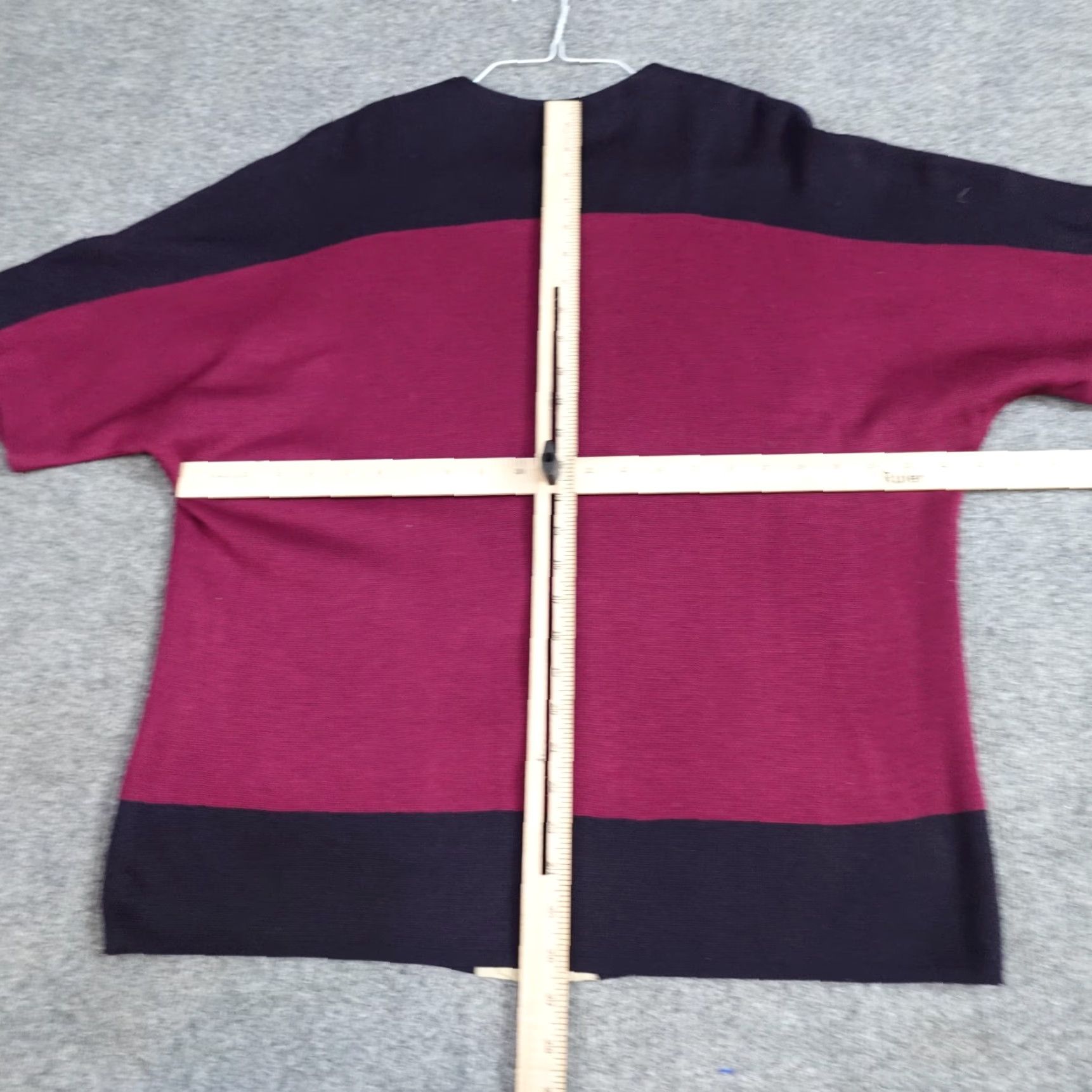 Vintage Misook Womens Sweater S Purple Blue Purple Acrylic Polyester Knit Full Zip Womens Size S / US 4 / IT 40 - 5 Thumbnail