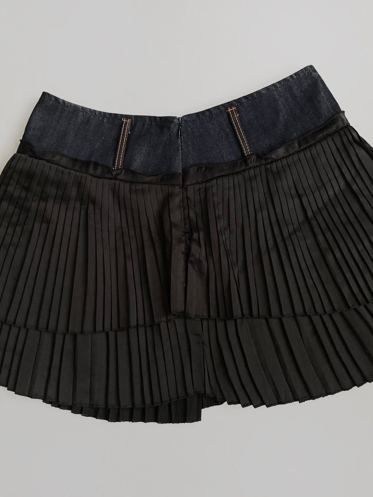 20471120 × Vintage Vintage Yes Miss Avant-grade mini skirt 2000s Size 26" / US 2 / IT 38 - 5 Thumbnail