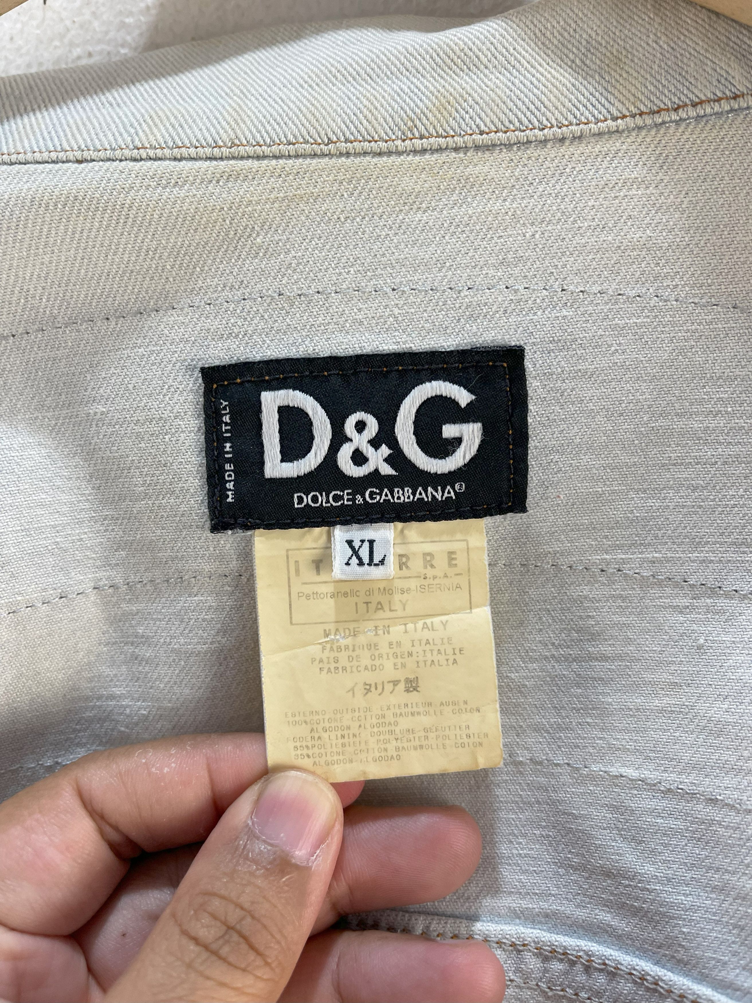 Dolce & Gabbana Follow Me Good Ideas Forever by Dolce & Gabbana Denim Jacket Size US S / EU 44-46 / 1 - 19 Thumbnail