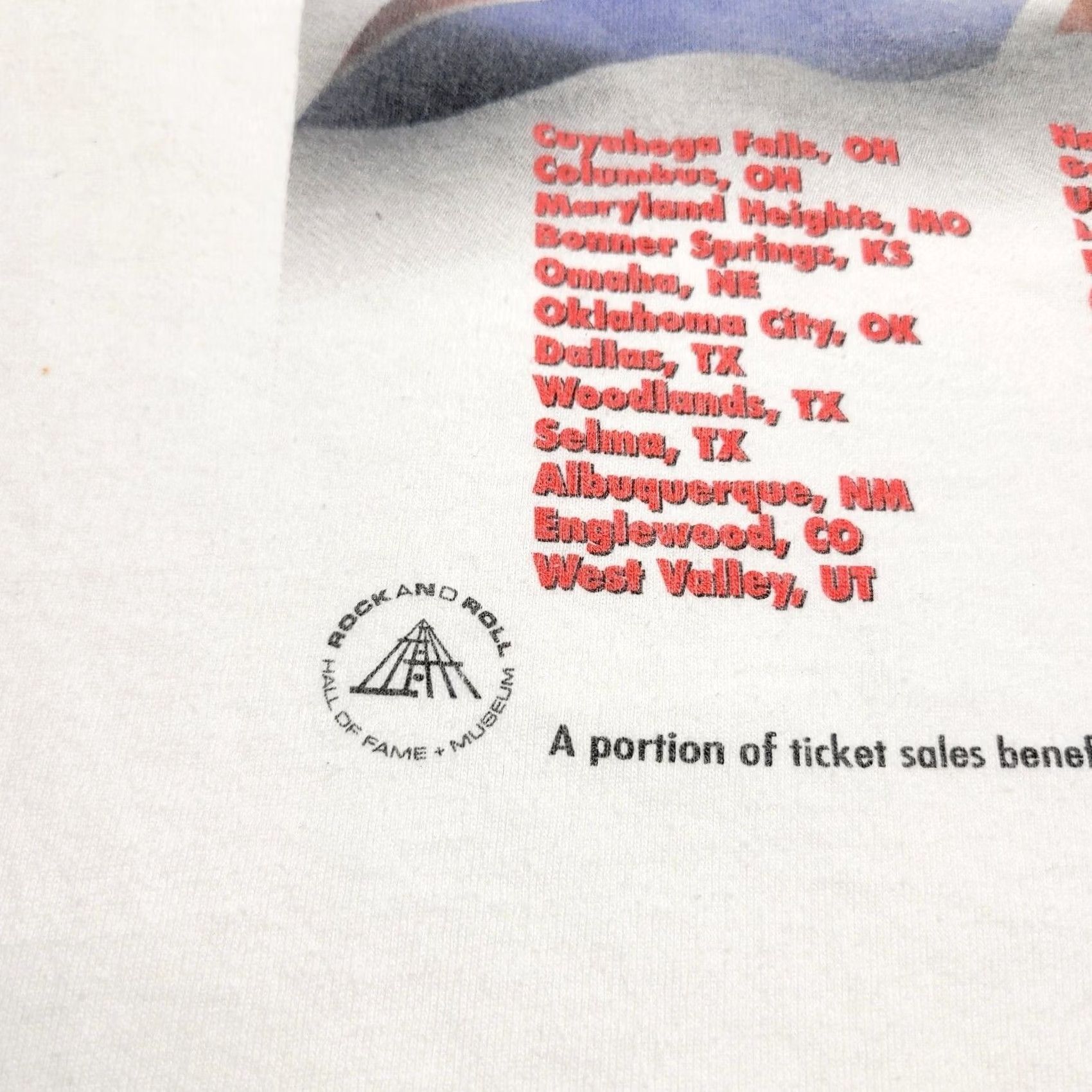 Vintage VINTAGE Fame Styx Bad Company Billy Squier Rock Band Tour Long Sleeve T-Shirt L Mens White Crew Neck Cotton Logo 90s Rock Size US L / EU 52-54 / 3 - 3 Thumbnail