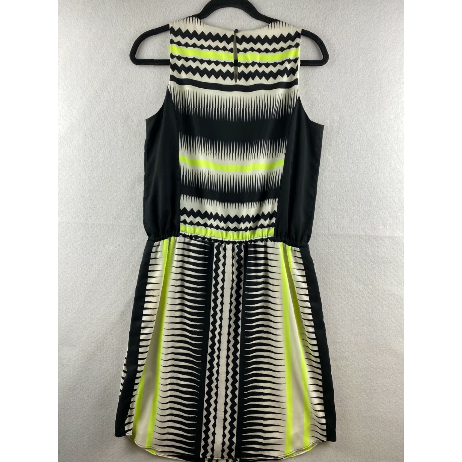 Vince Camuto Vince Camuto Dress Womens 10 Multicolor A Line Sleeveless Lined Tie-Waist Dress Mens? Size L / US 10 / IT 46 - 7 Thumbnail