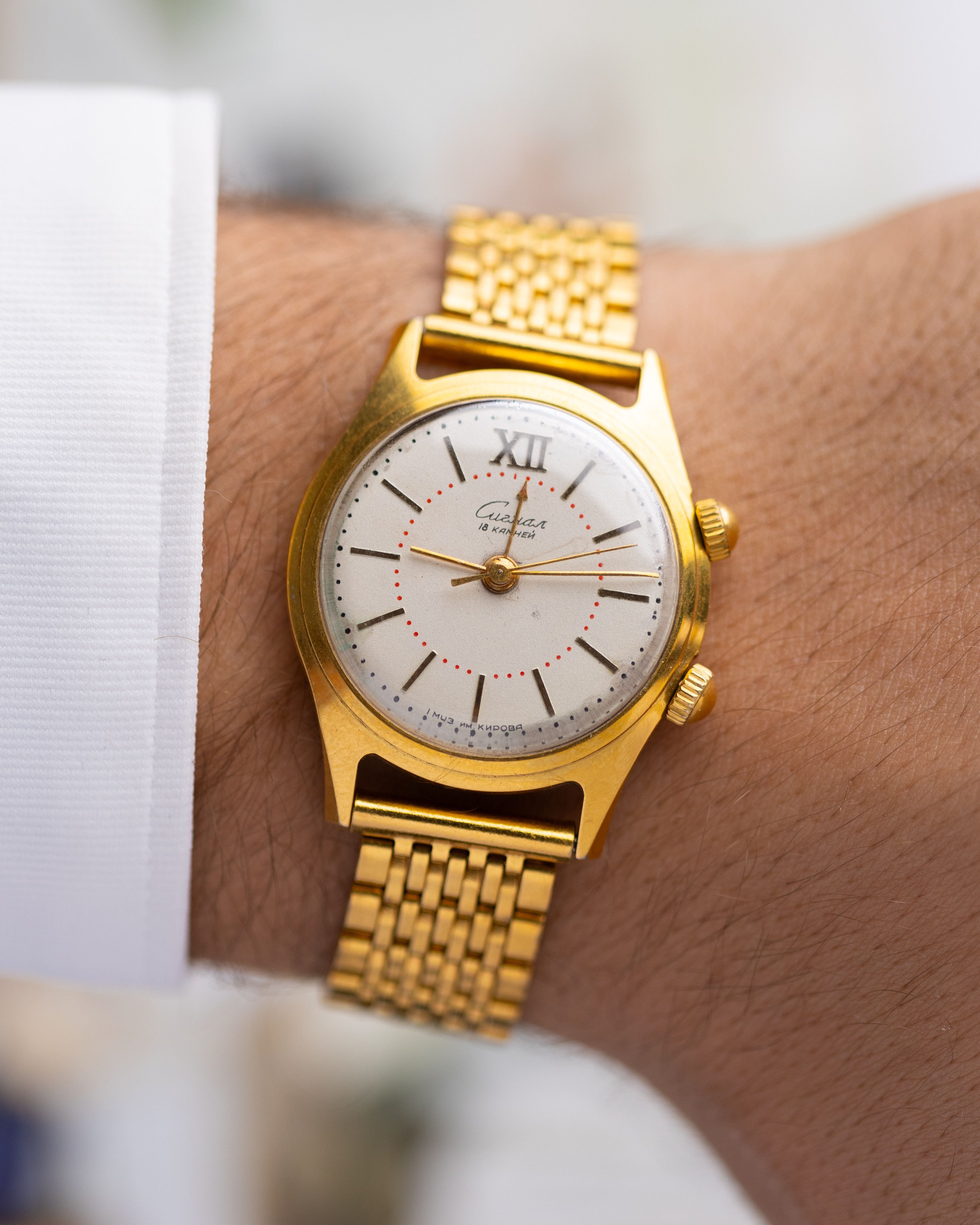 Other Poljot Signal (Alarm) Vintage Soviet Watch Size 34 - 7 Thumbnail