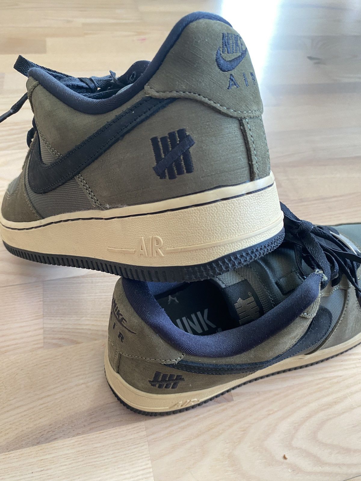 Nike × Undefeated Nike x Undefeated Air Force 1 Low SP “Ballistic” Size US 8.5 / EU 41-42 - 3 Thumbnail