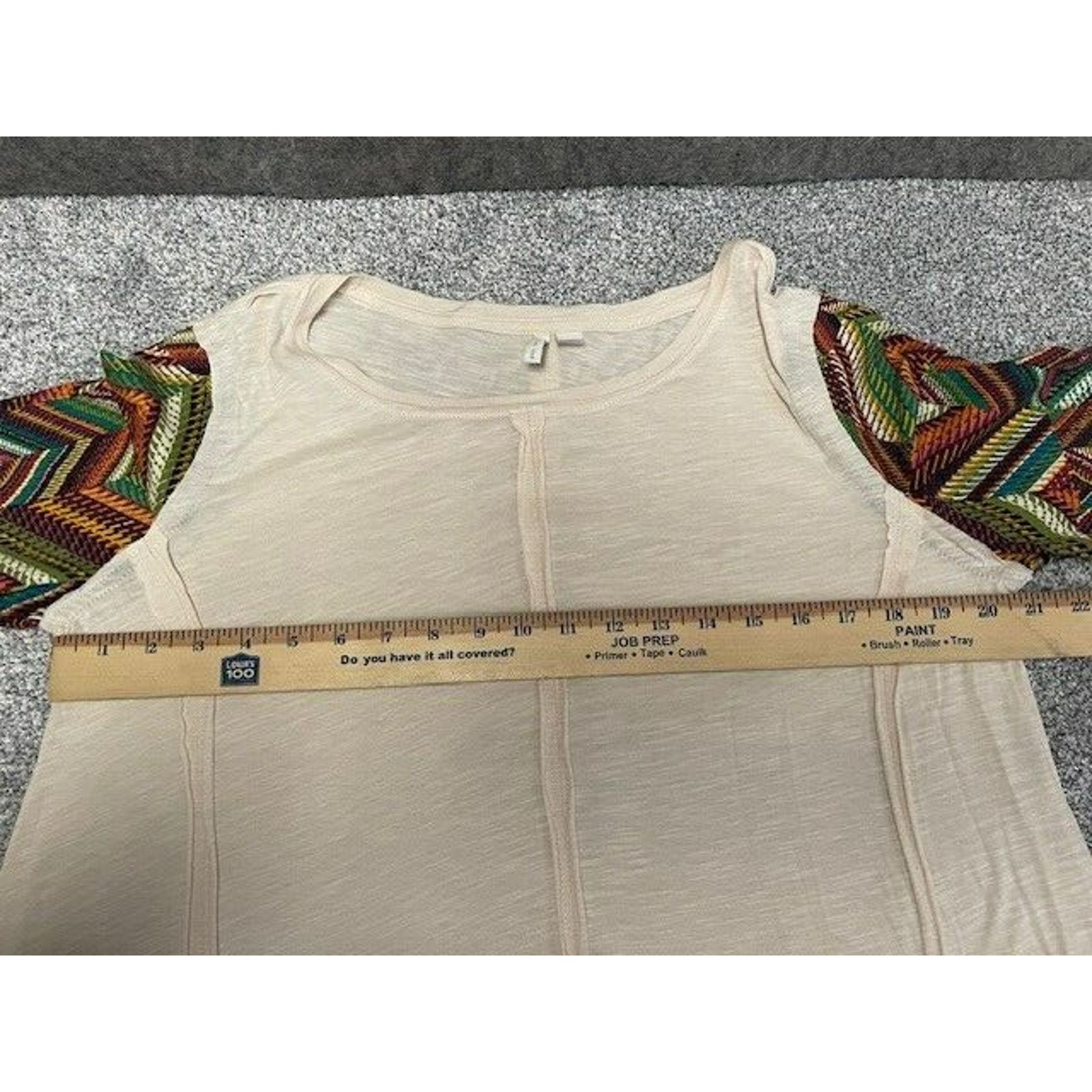 Other 90s Y2K Top Womens MBell Sleeves Southwestern Fairy Grunge Size M / US 6-8 / IT 42-44 - 3 Thumbnail