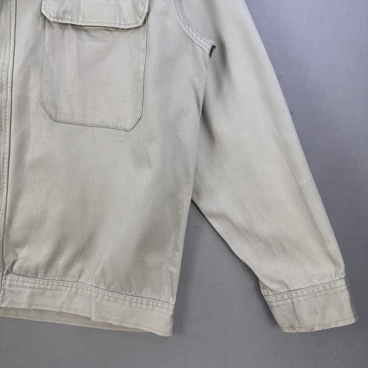 Uniform Wares Vintage Kawasaki Work Zipper Jacket Size US L / EU 52-54 / 3 - 3 Thumbnail