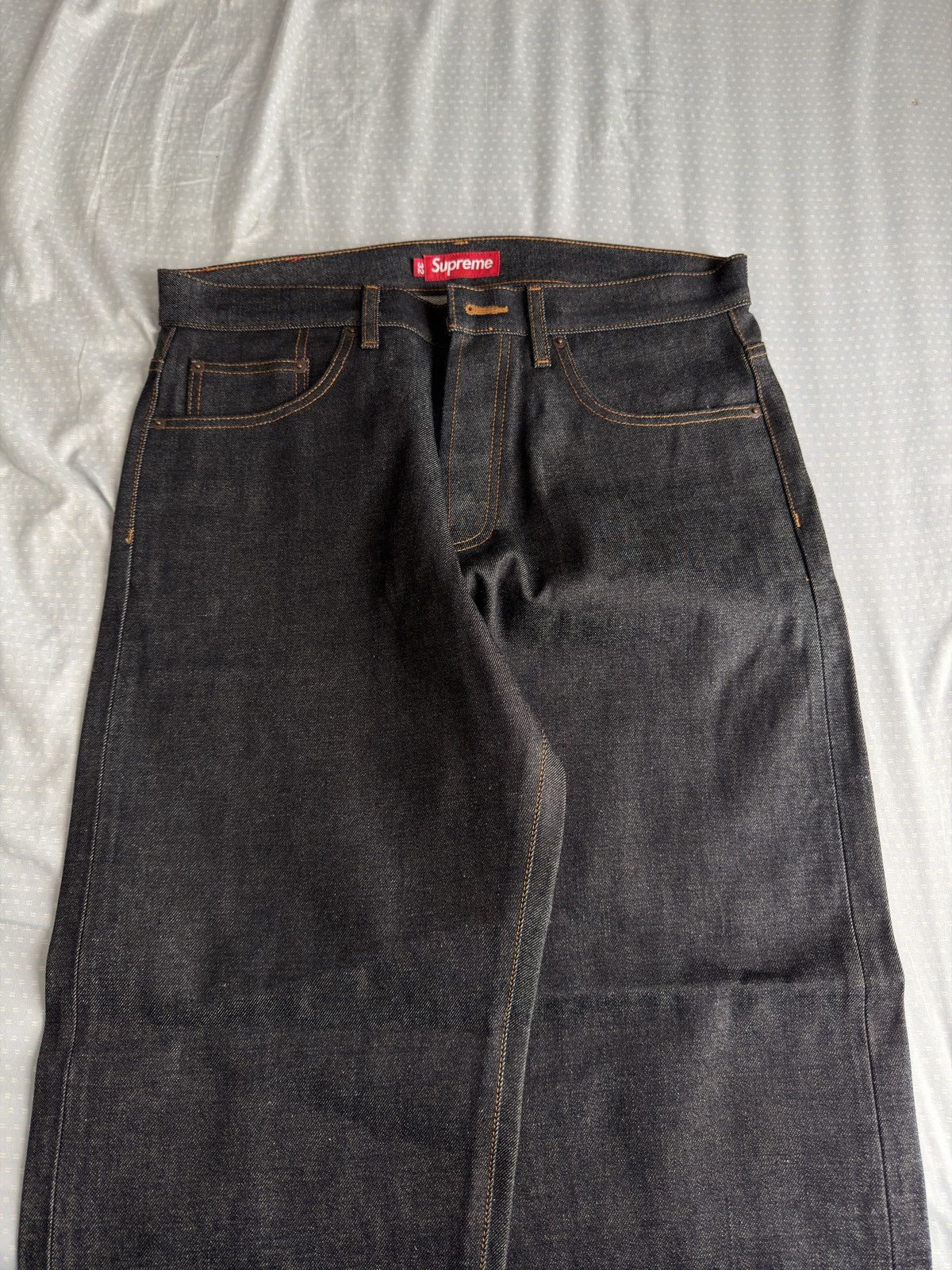 Supreme Rigid Loose Fit Selvedge Jean