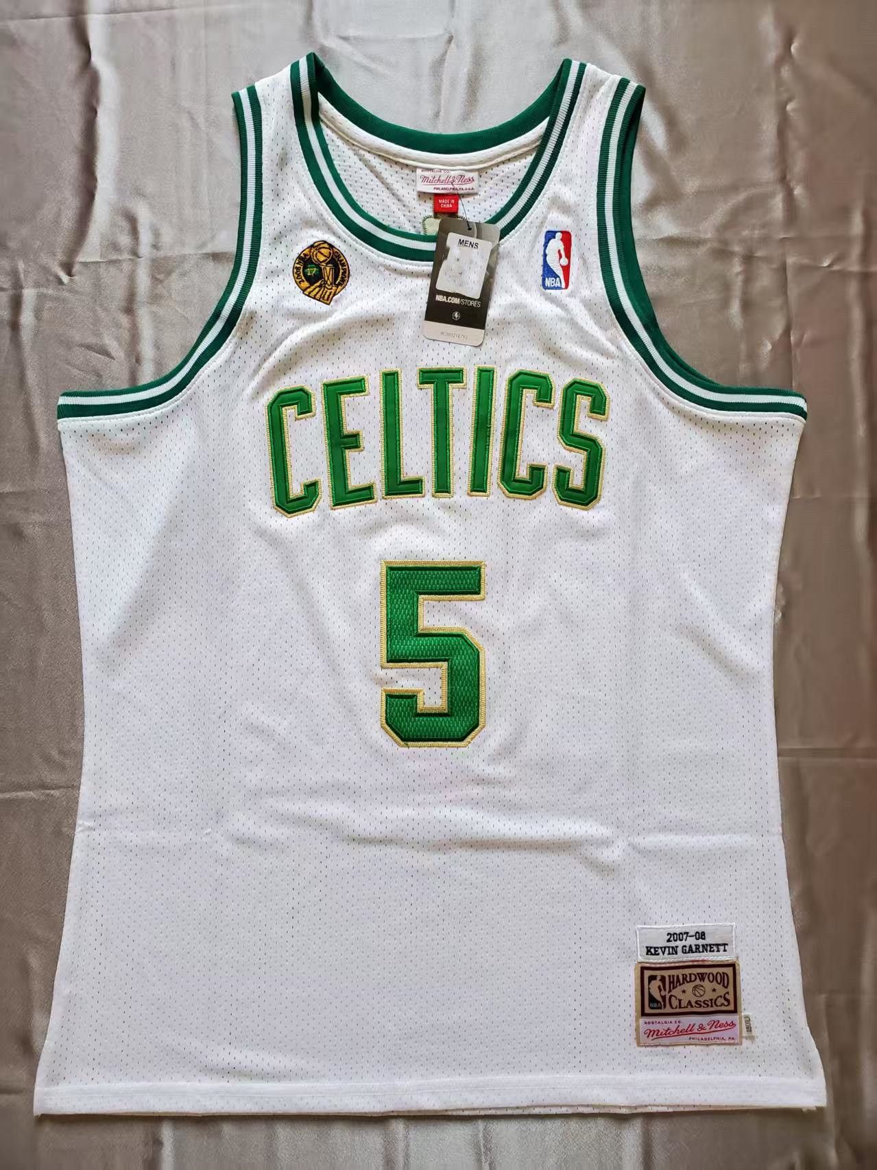NBA Boston Celtics #5 Kevin Garnett Jersey Size US XL / EU 56 / 4 - 2 Thumbnail