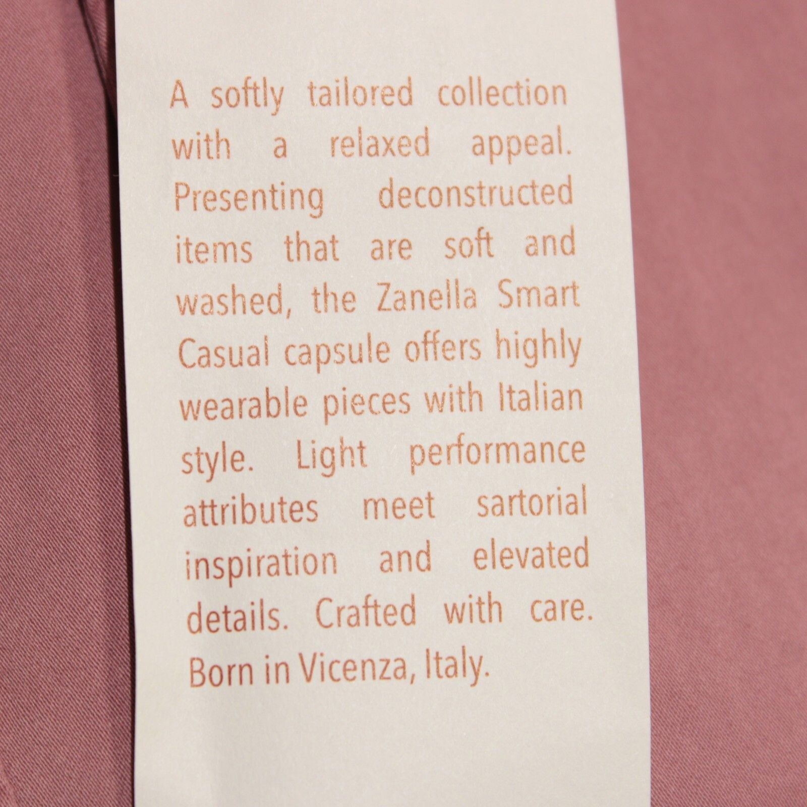 Zanella Zanella New with tags Chino Size 33 US In Pink Size US 33 - 6 Thumbnail