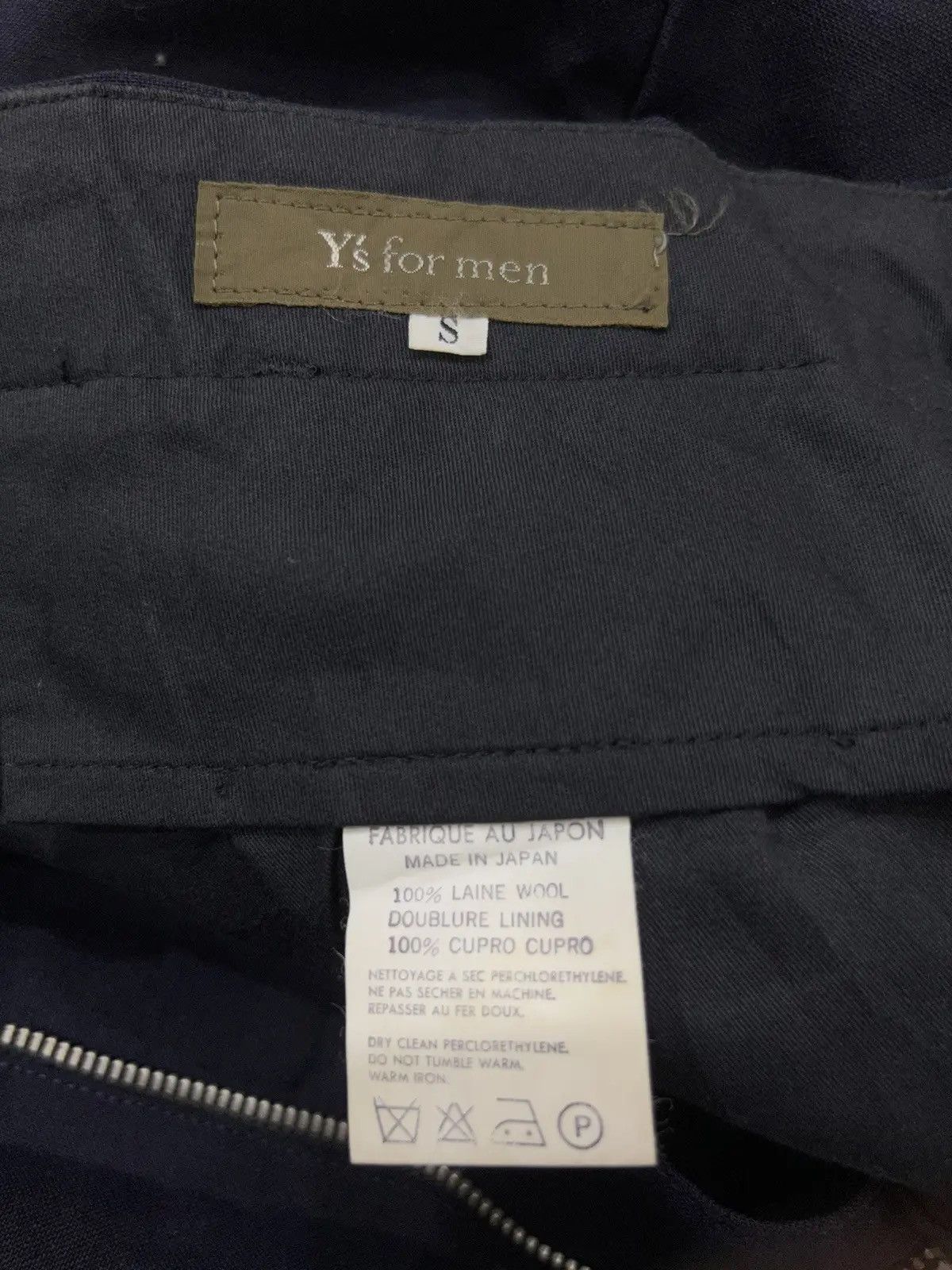 Yohji Yamamoto FW98 Yohji Yamamoto Men Baggy 🎈Gabardine Trousers Pants Size US 29 - 12 Thumbnail