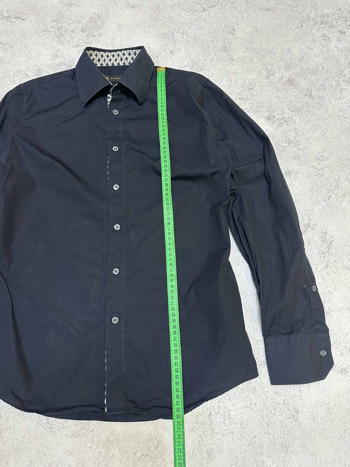 Burberry × Vintage Shirt Button up long sleeve Burberry 39-15 made in Italy Size US S / EU 44-46 / 1 - 8 Thumbnail