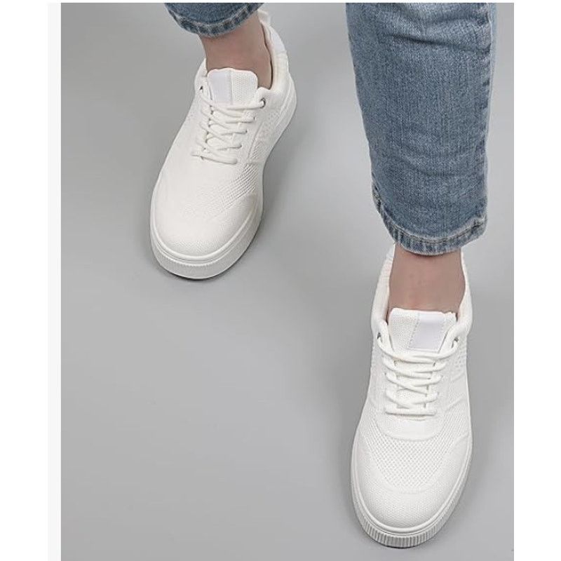 The Unbranded Brand Platform Walking Slip Ons Breathable Mesh Memory Foam SIZE 5 Size US 5 / IT 35 - 7 Thumbnail