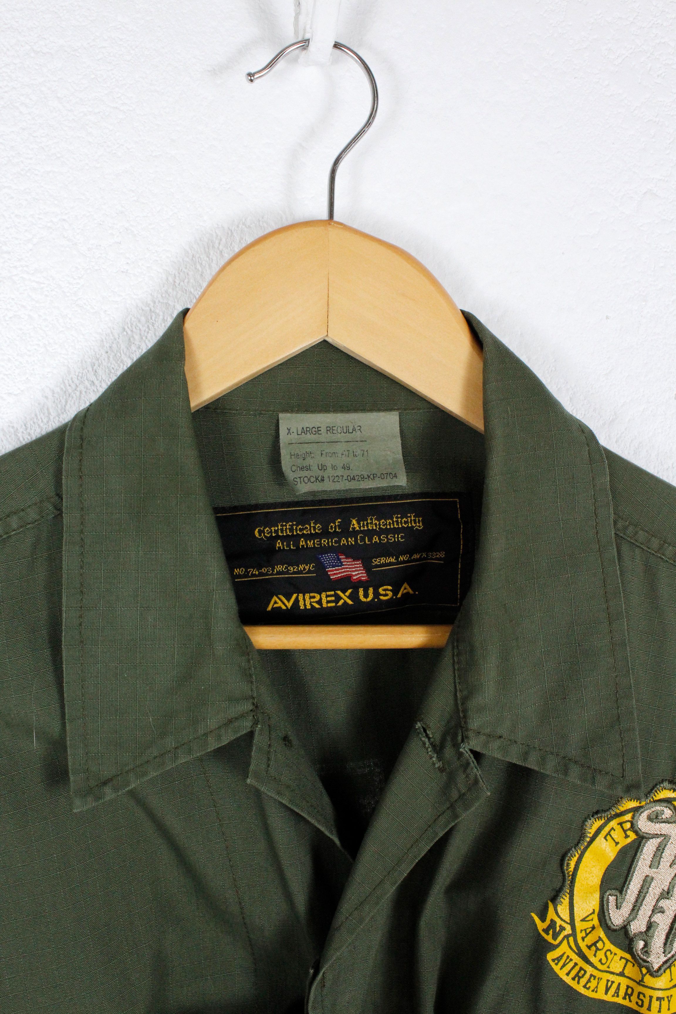 Avirex Vintage Avirex Varsity Track Field Flight M-65 Jacket 90s Size US L / EU 52-54 / 3 - 5 Thumbnail