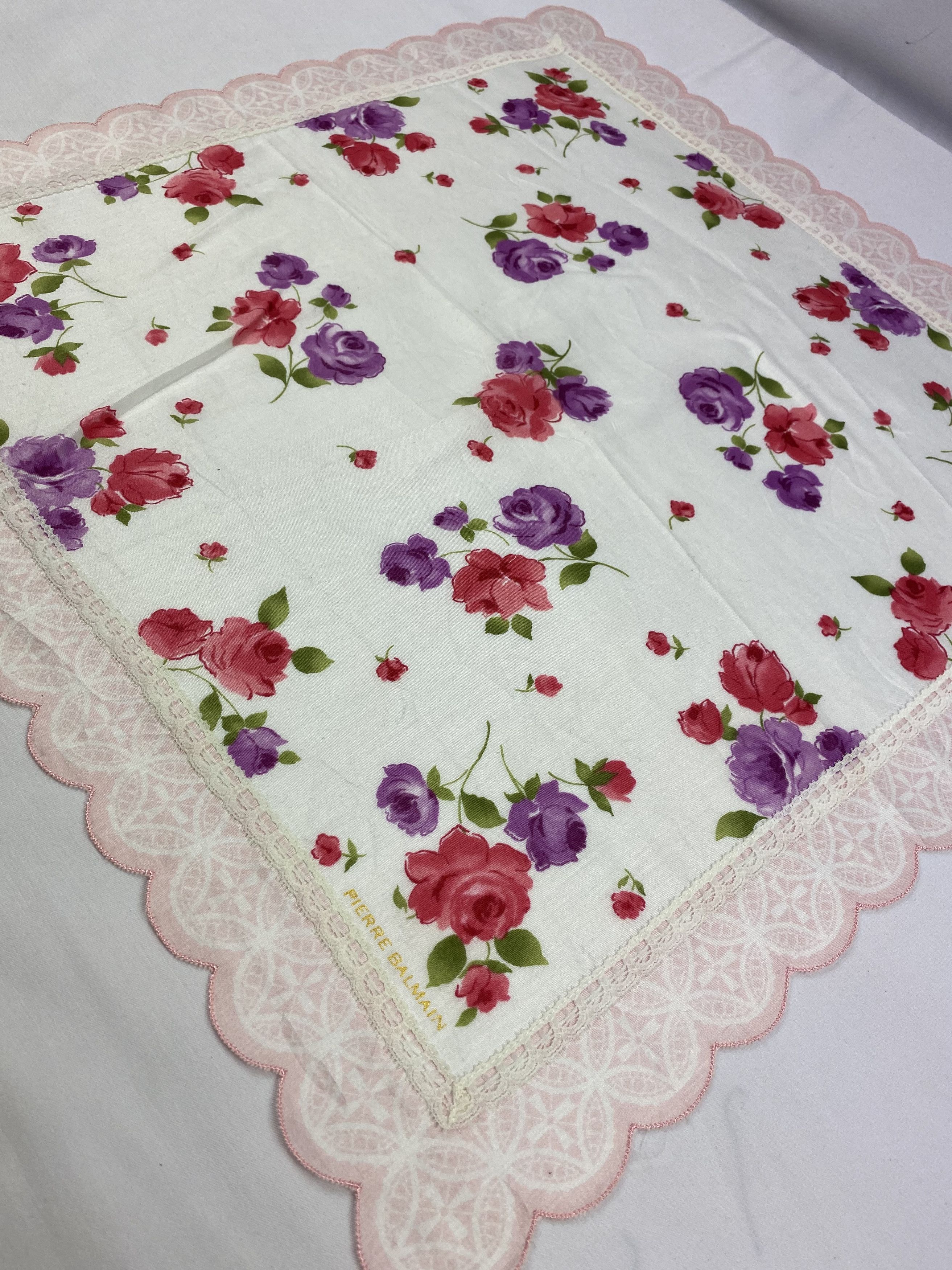 Pierre Balmain × Vintage Pierre Balmain Handkerchief / Bandana / Neckerchief Size ONE SIZE - 4 Thumbnail