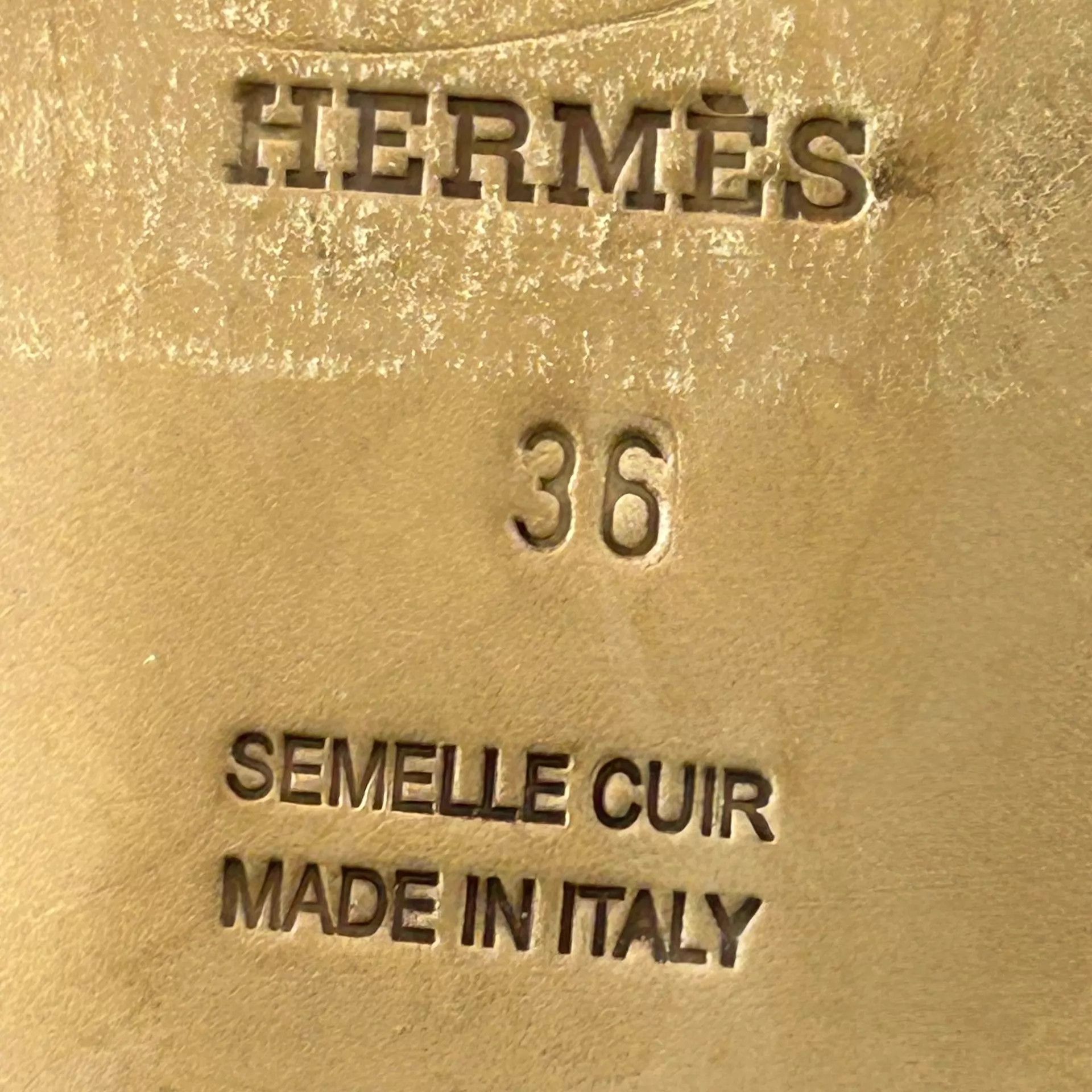 Hermes Hermes Kelly Short Boots 36 Kelly Lock Size US 5.5 / IT 35.5 - 7 Thumbnail