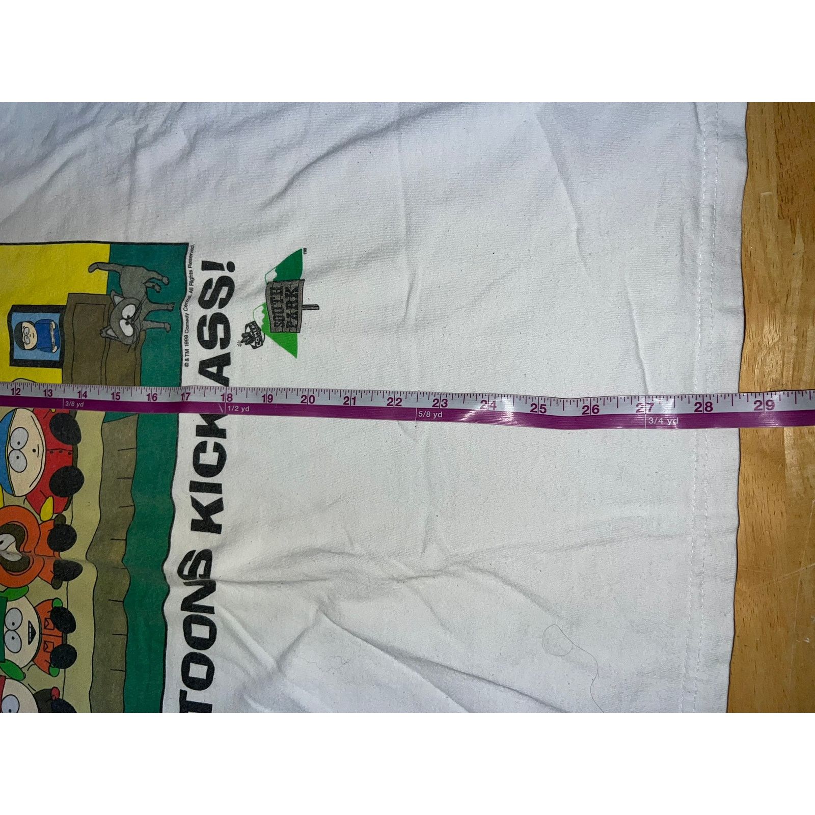Gildan Vintage South Park Shirt Cartoons Kick A Comedy Central XL Size US XL / EU 56 / 4 - 11 Thumbnail